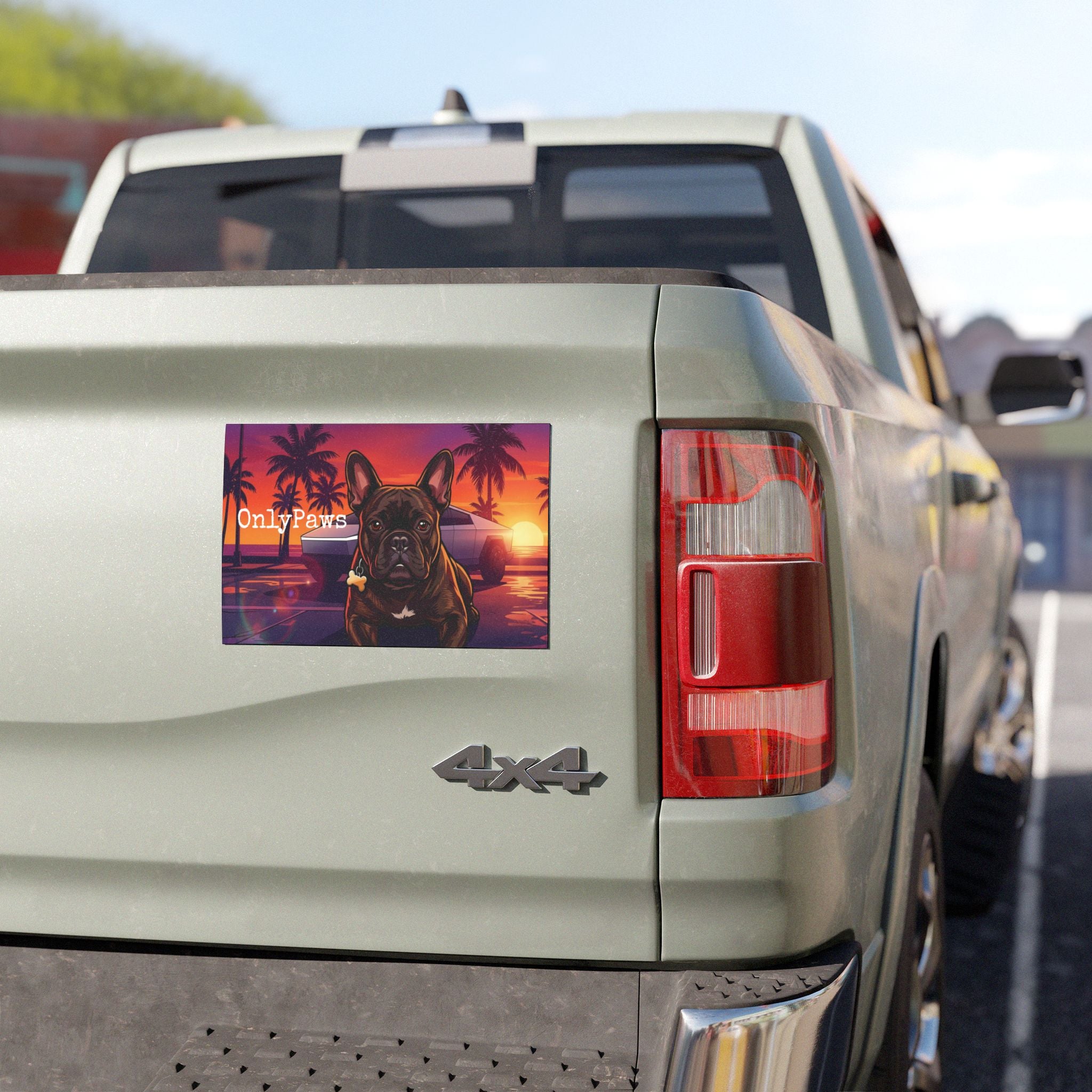 French Bulldog Mateo Edition Car Magnet — "OnlyPaws"
