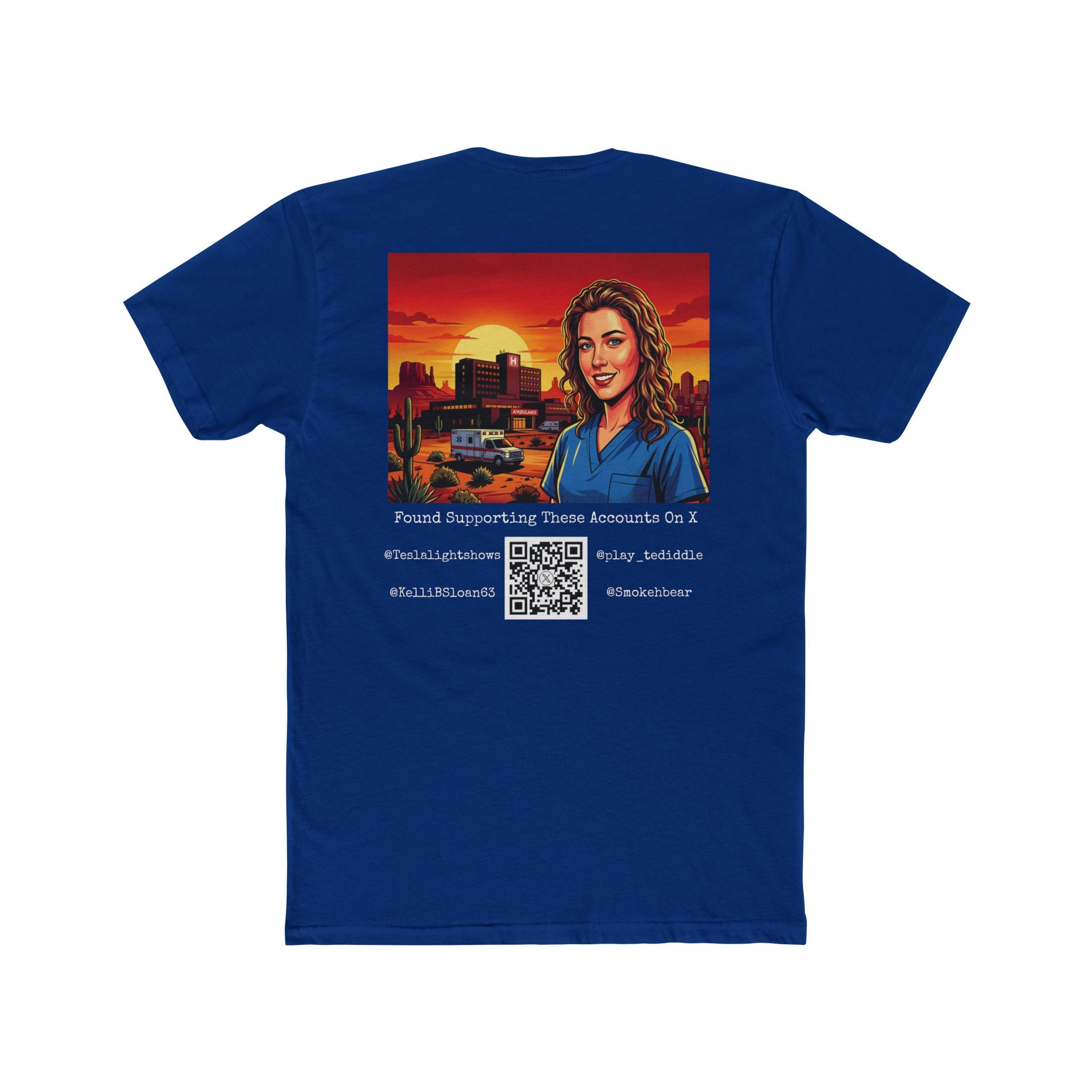 @SanAntonioBrit Tee — "Found Supporting These Accounts on X"