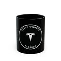 Tesla Owners Florida Mug  (Black 11oz/15oz)