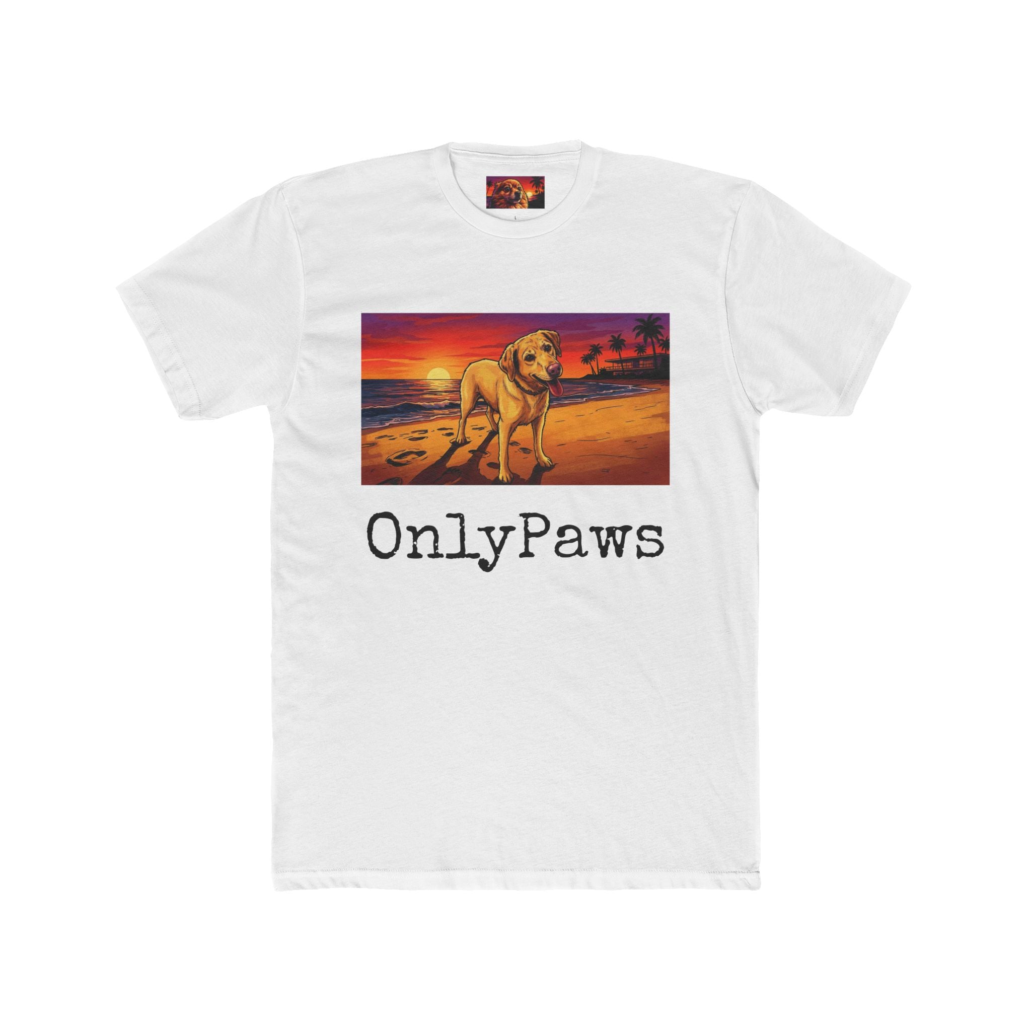 Full Self Dog Edition OnlyPaws Sunset Dog T-Shirt