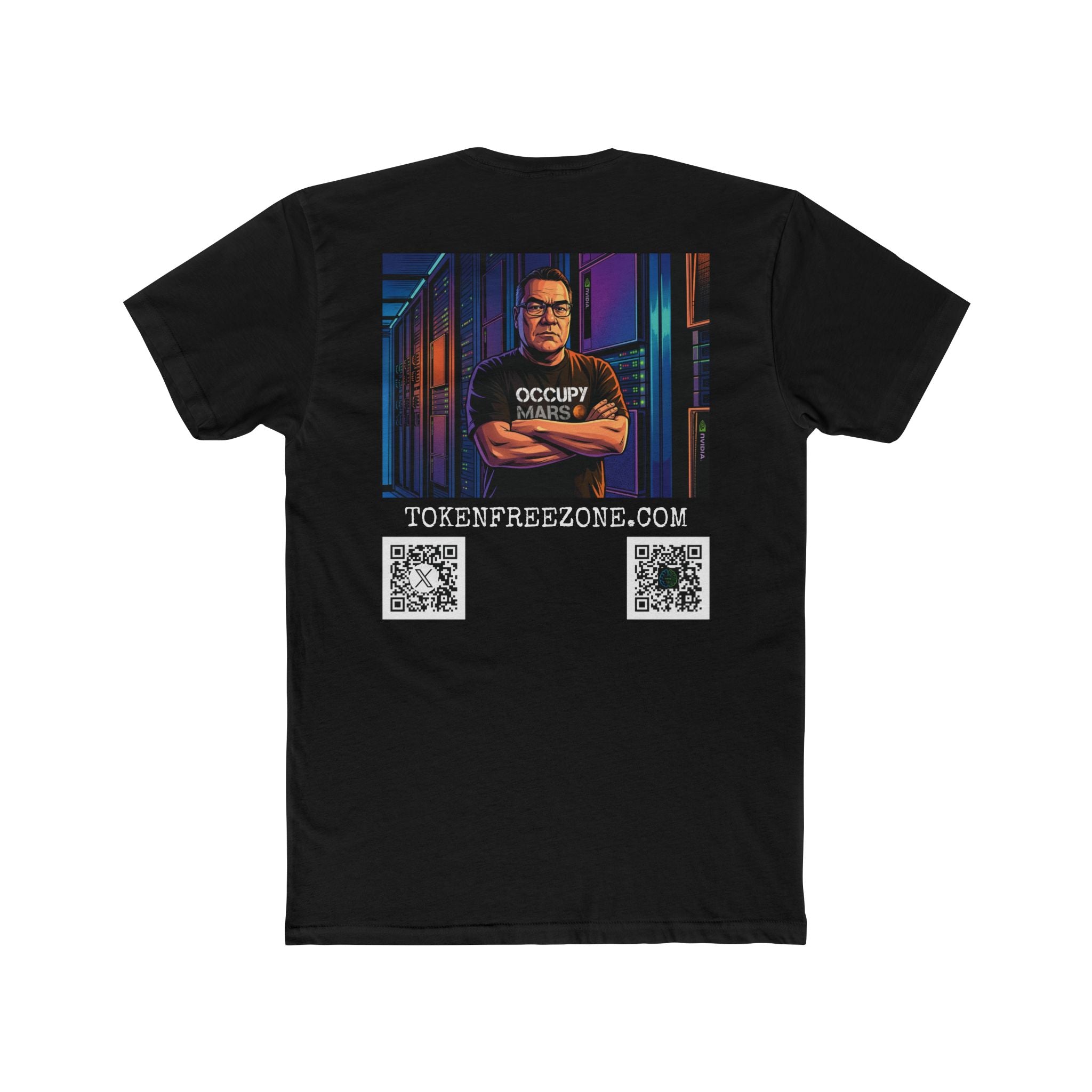 @AlexStypik "Token-Free Zone." Cotton T-Shirt
