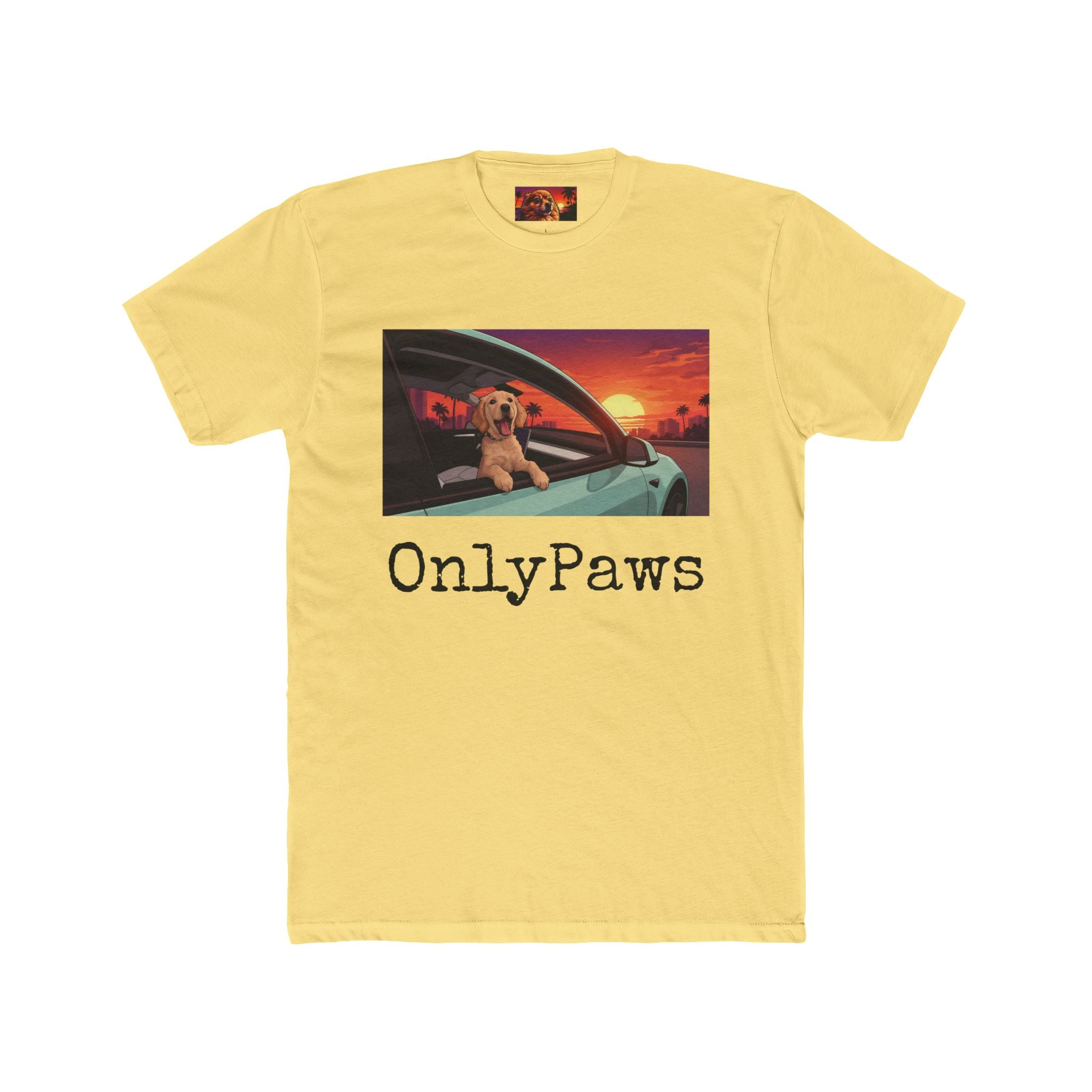Mochi Edition OnlyPaws Sunset Dog T-Shirt