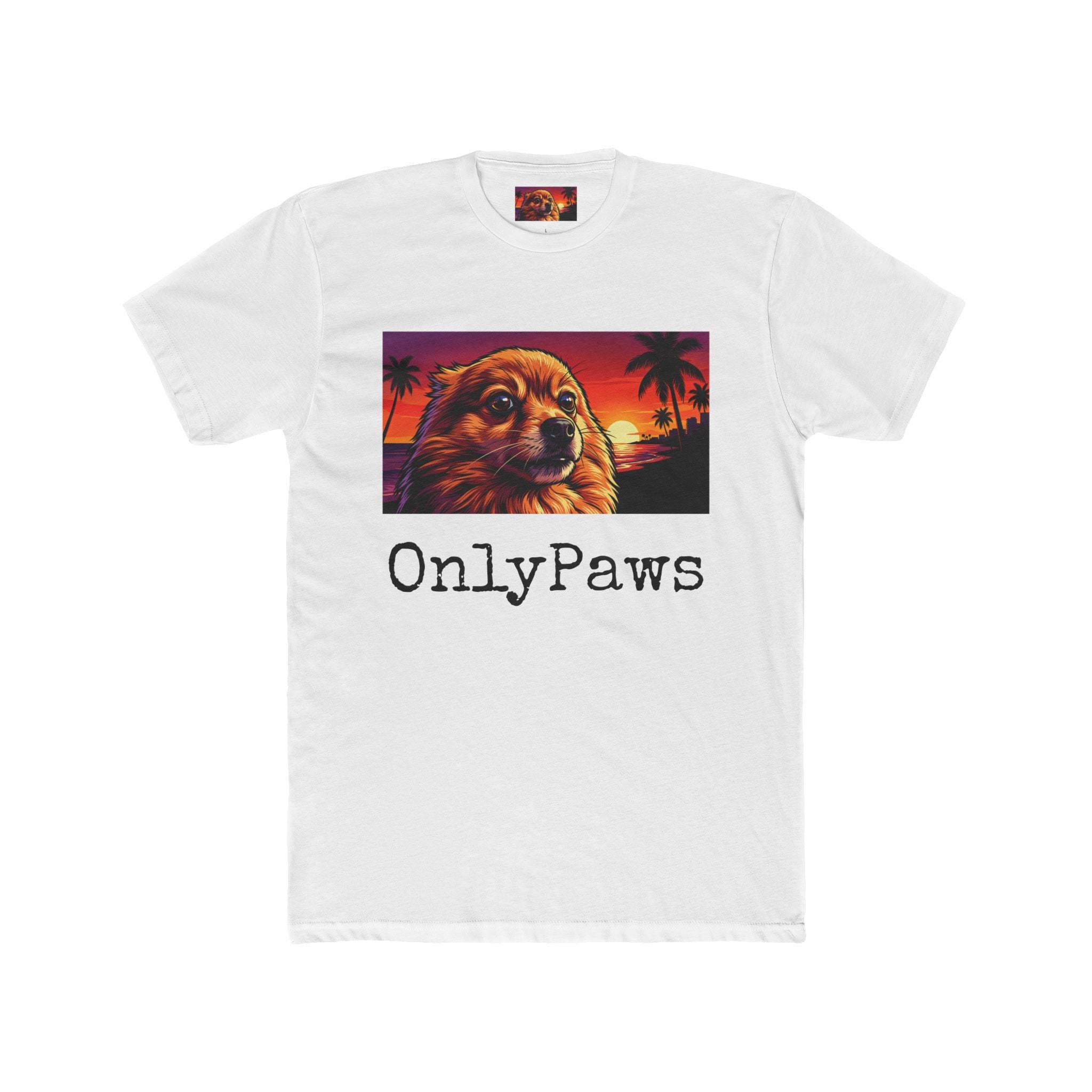 OnlyPaws Sunset Dog T-Shirt