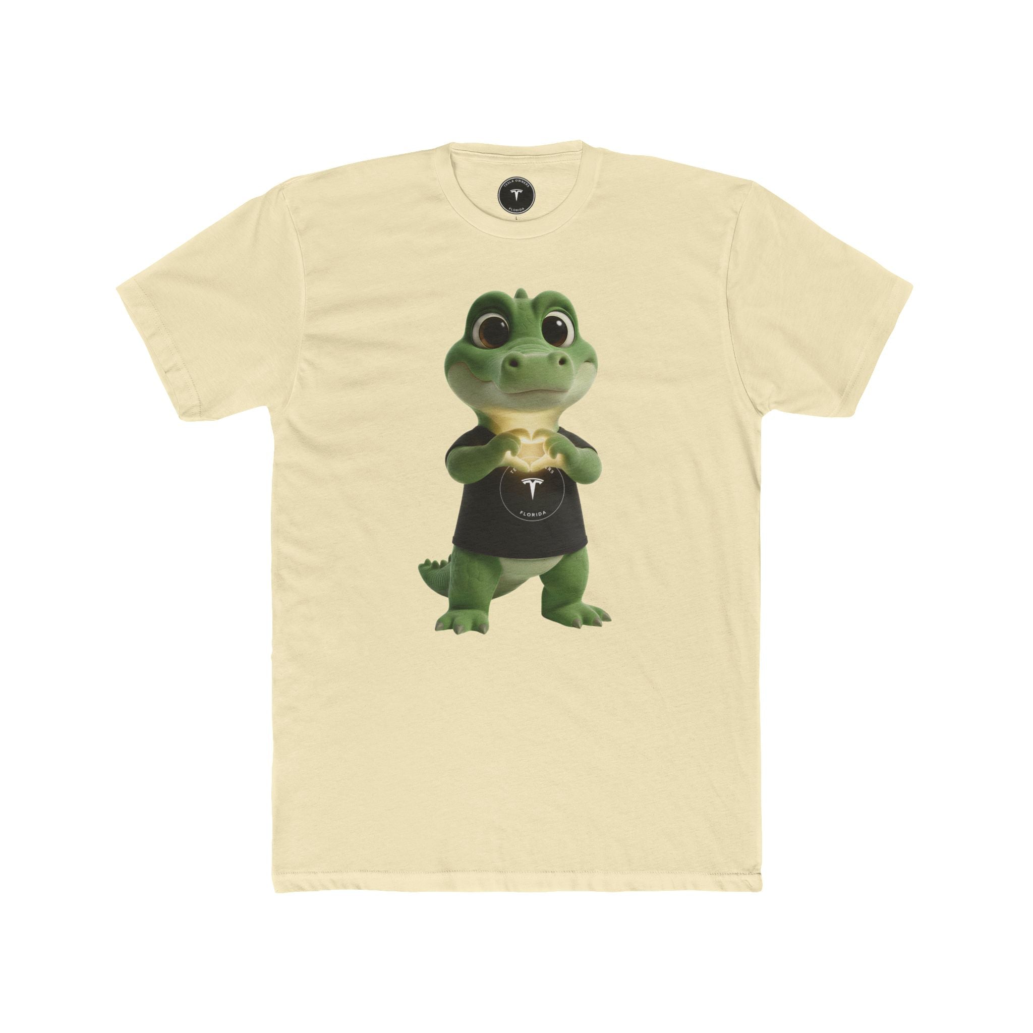 Tesla Owners Florida FloDaGator Heart Glow T-Shirt