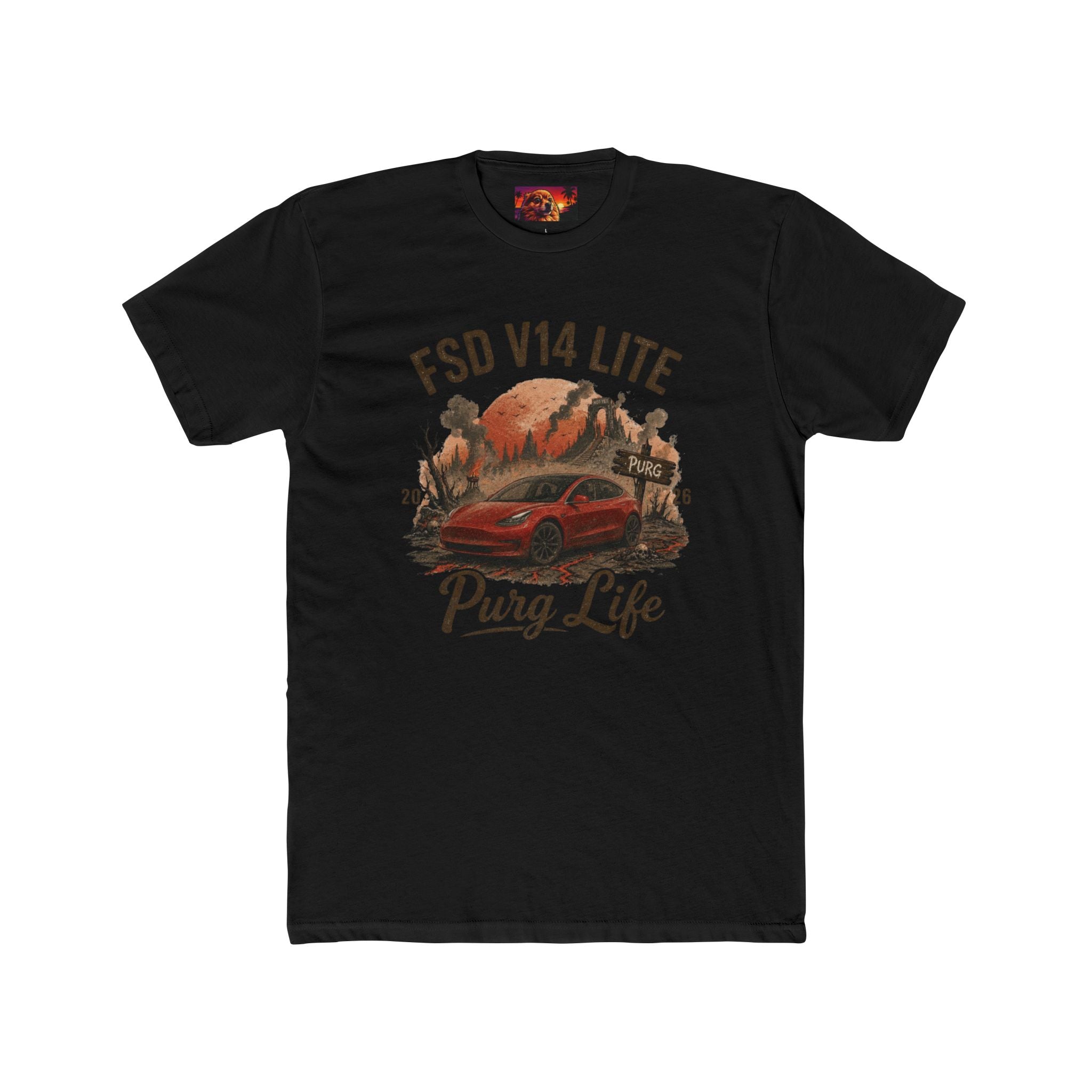 "Purg Life - Yes! I DM'd @DirtyTesLa"  Tee — FSD V14 Lite