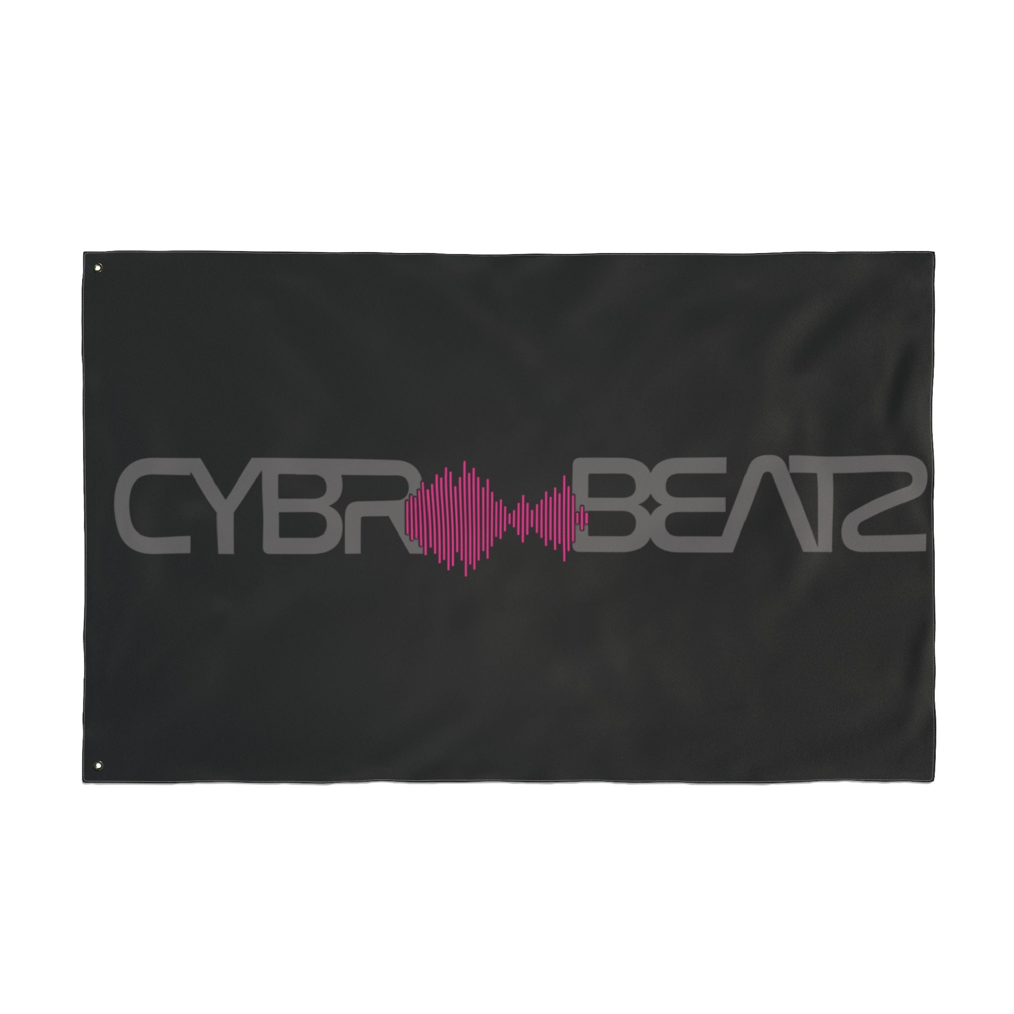 CYBRBEATZ Double-Sided Flag