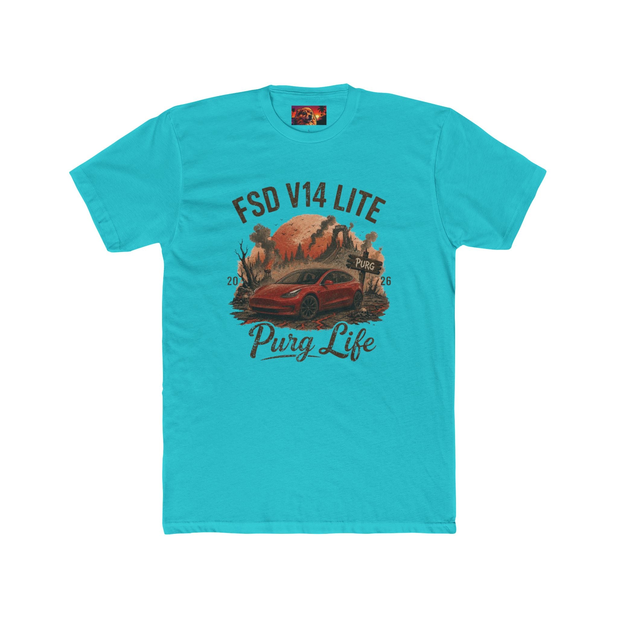 "Purg Life - Yes! I DM'd @DirtyTesLa"  Tee — FSD V14 Lite