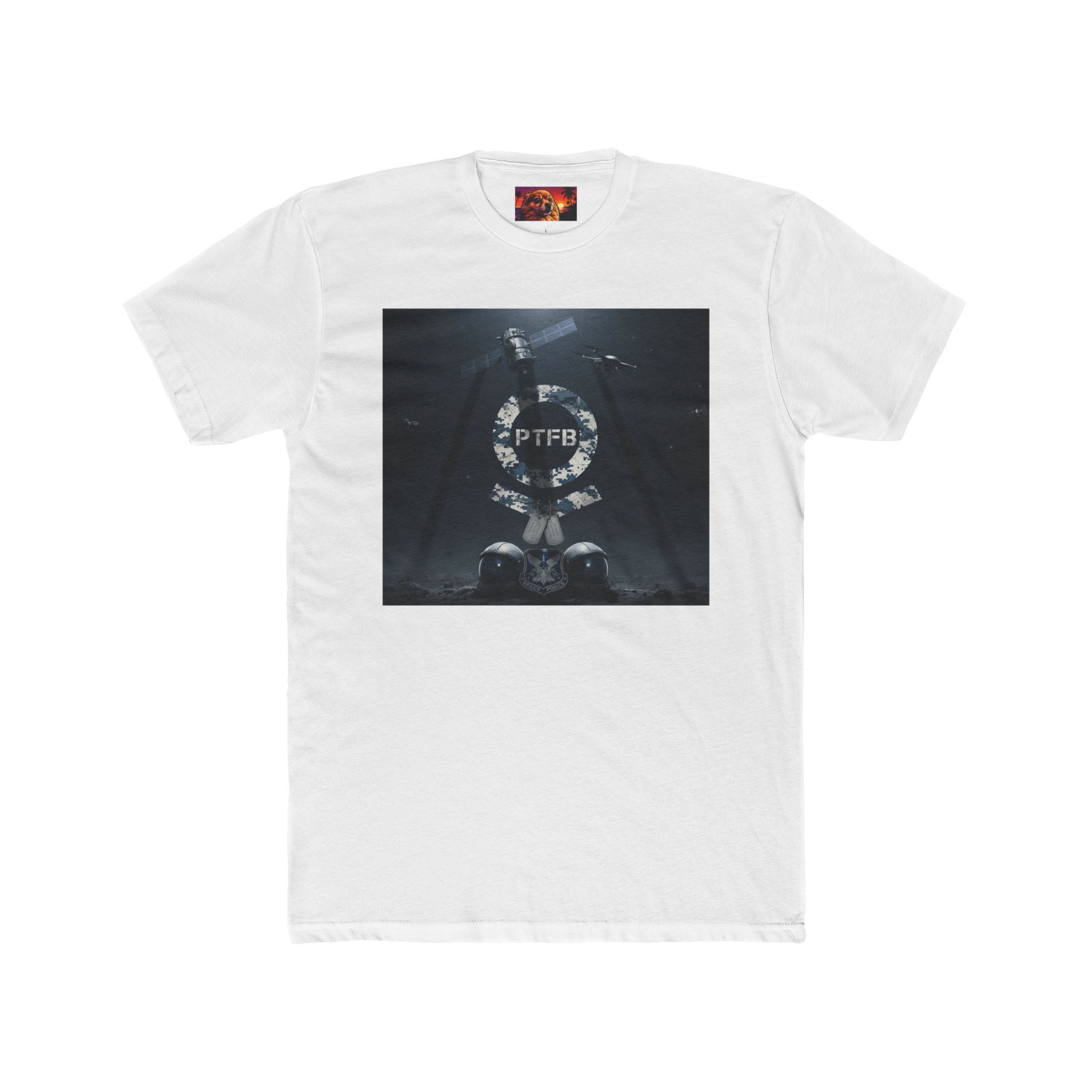PTFB Spaceforce Cotton Crew Tee