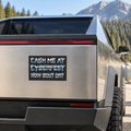 "Cash Me At CYBERFEST" Car Magnet — Official CyberFest Merch by SmokehBear – 7.5'' × 4.5'', view 1