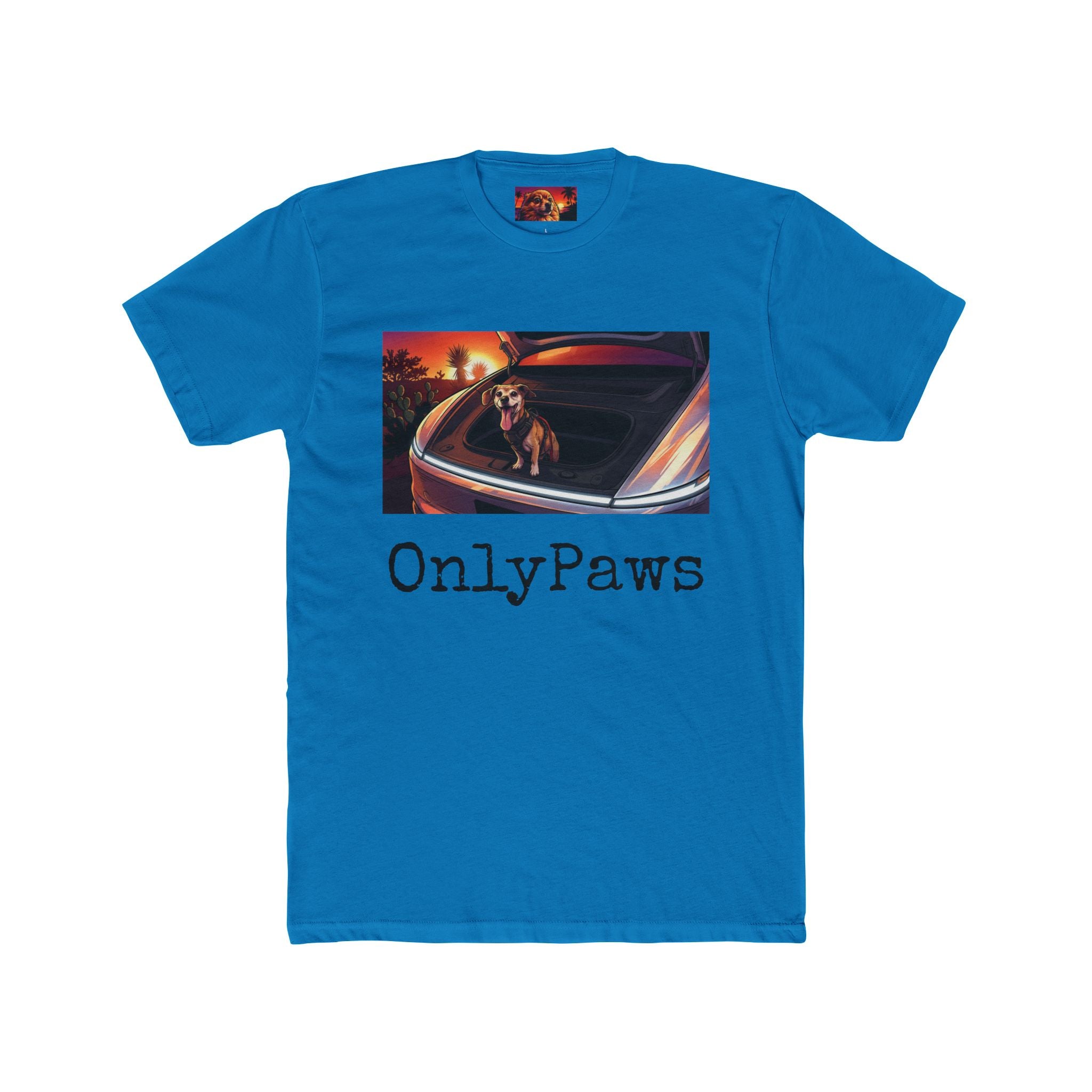 LowRider Edition OnlyPaws Sunset Dog T-Shirt