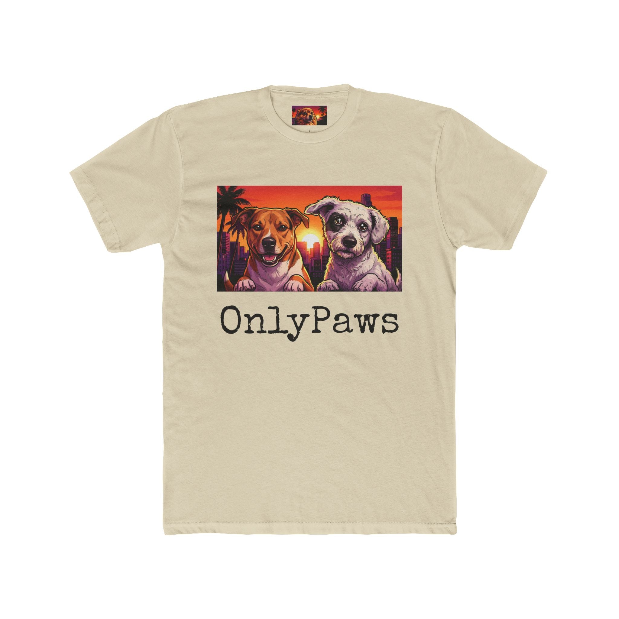 Oakley and Buster OnlyPaws Sunset Dog Tee