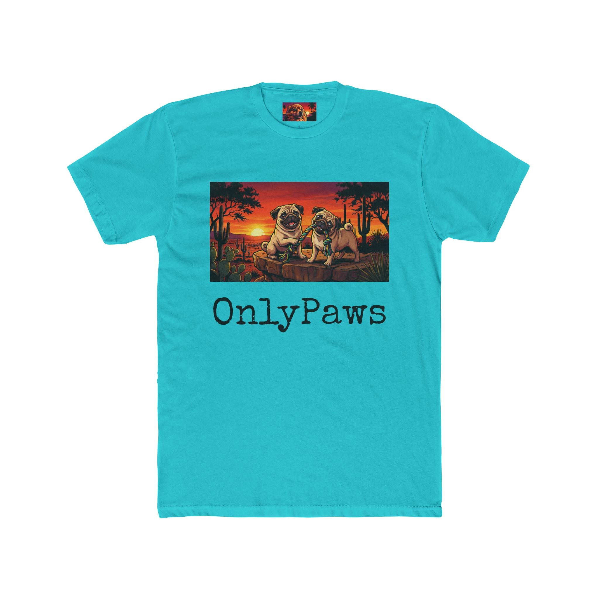 Bean and Egg Edition OnlyPaws Sunset Dog T-Shirt
