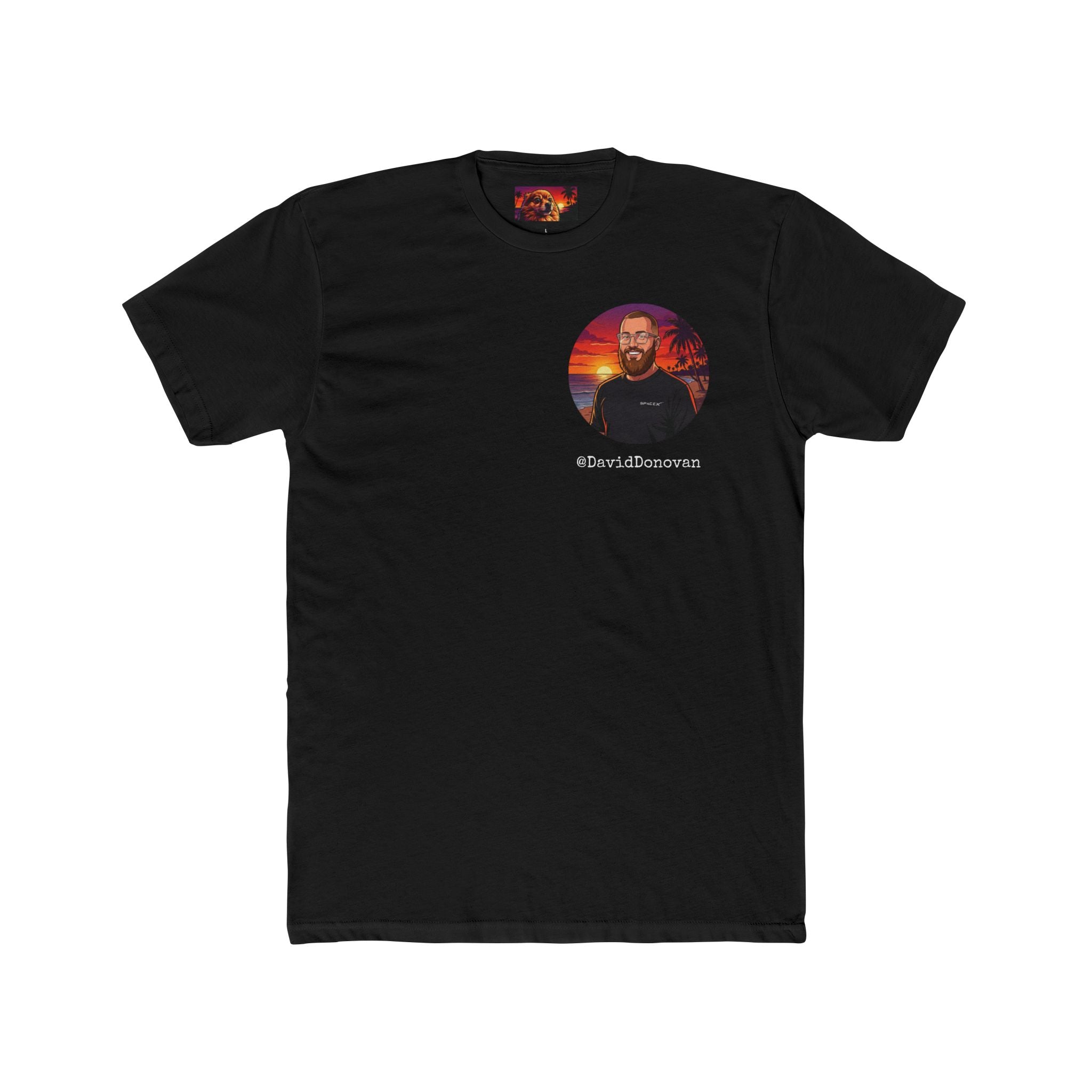 @DavidDonovan "Jesus is King. Family first. Drive the future." Cotton T-Shirt