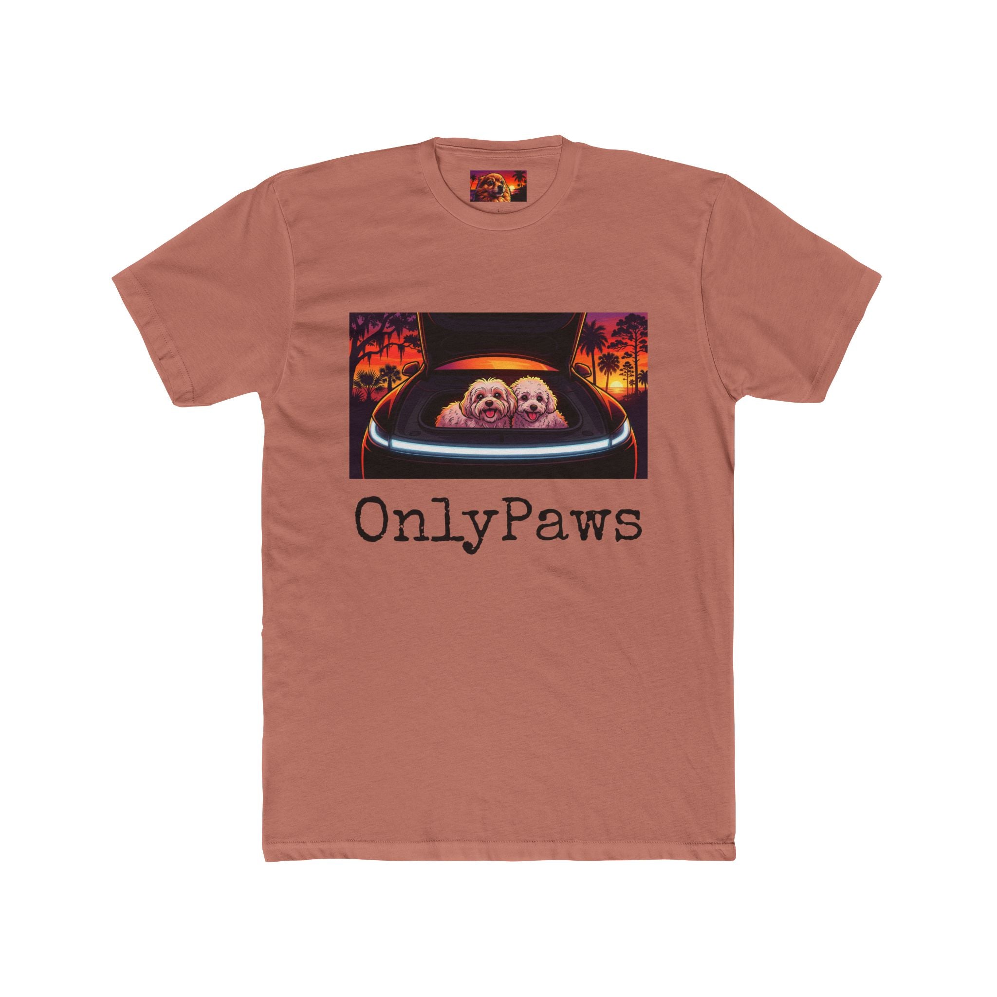OnlyPaws Chevy and Fiona Edition Sunset — T-Shirt