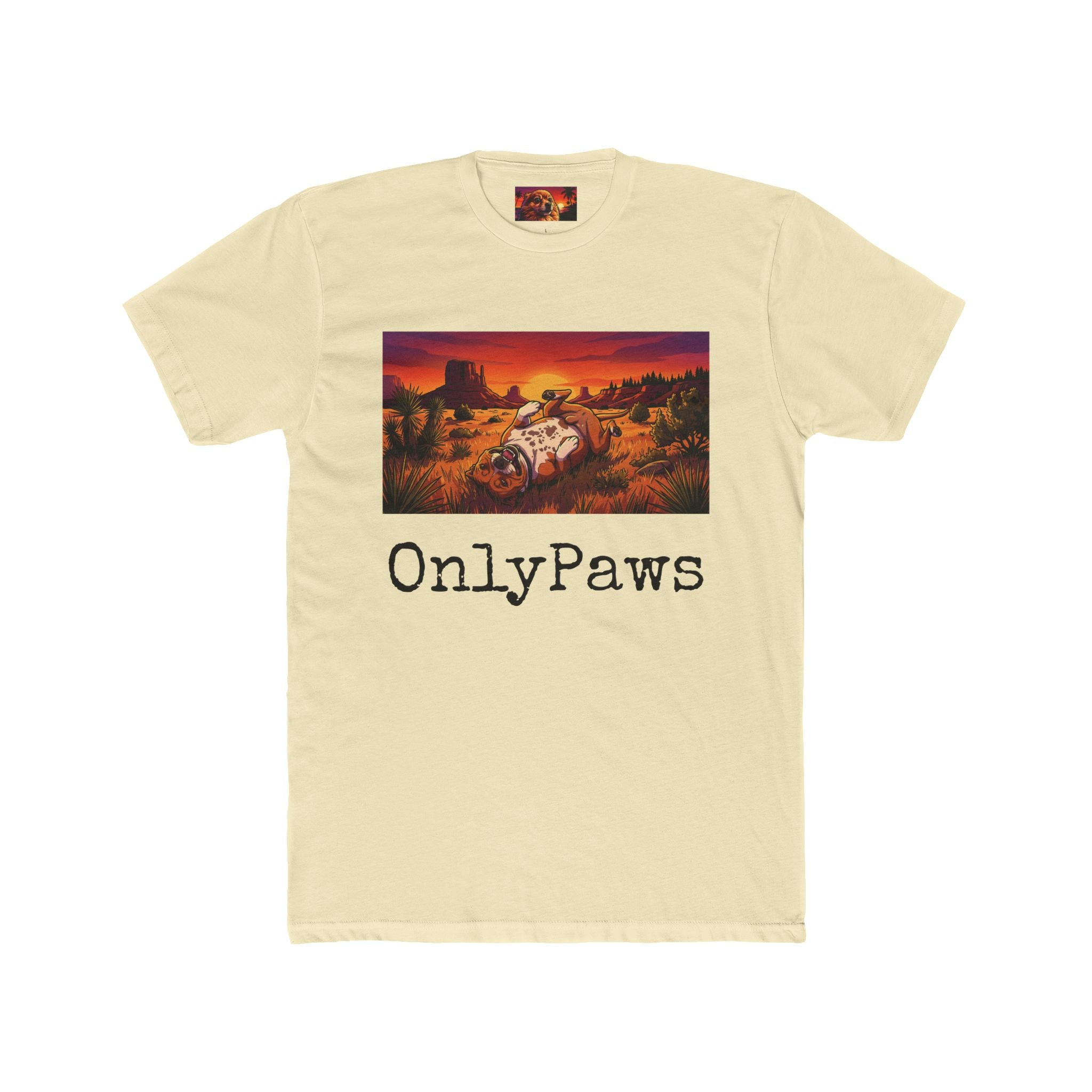 Ron Edition OnlyPaws Sunset Dog T-Shirt
