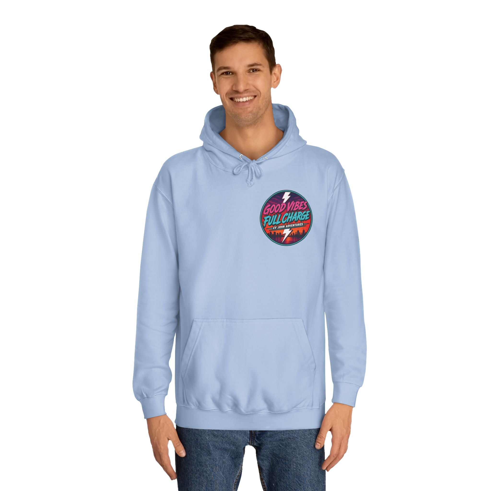 @Its_EV_John — "Good Vibes. Full Charge." Pullover (with pockets)