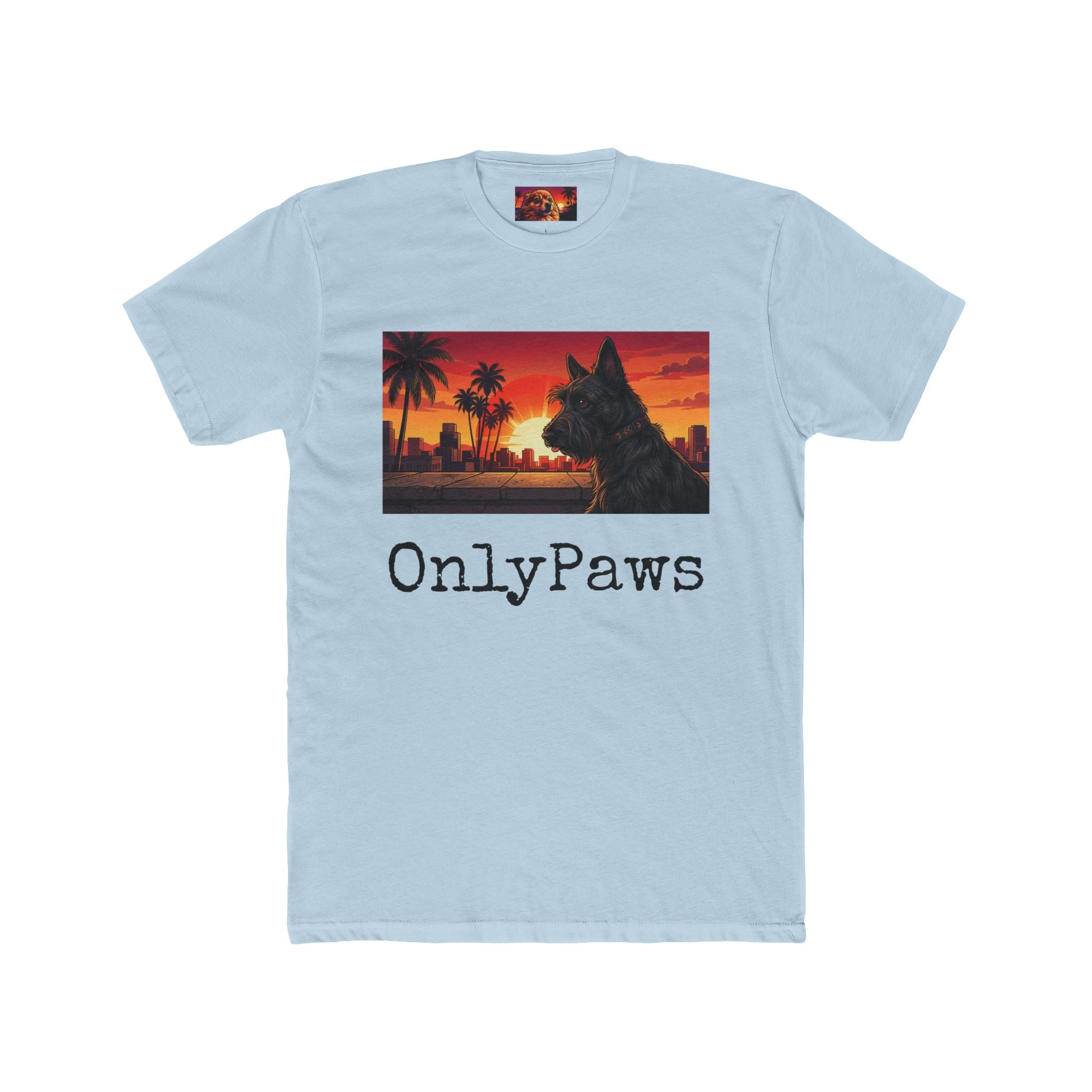 @Buccaneer Edition OnlyPaws Sunset Dog T-Shirt