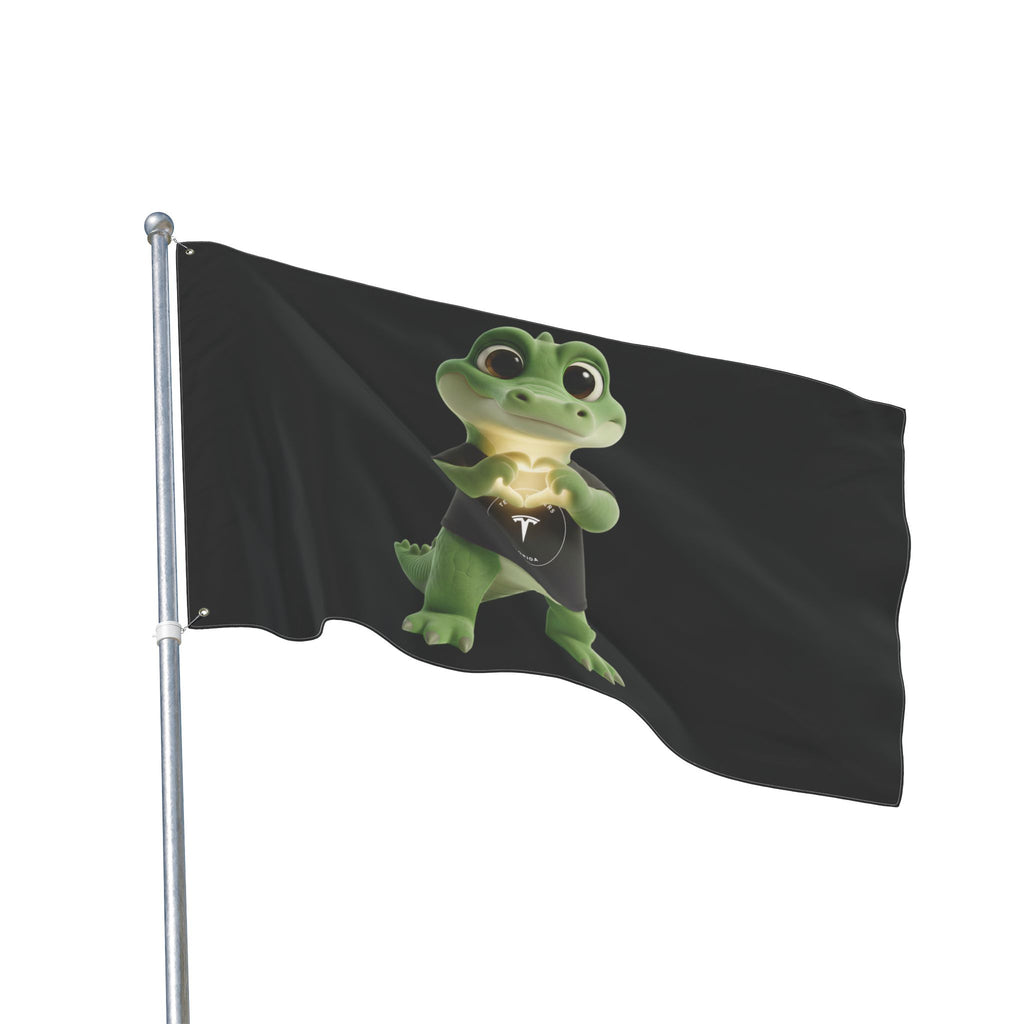 FloDaGator Tesla Owners Florida Double-Sided Club Flag