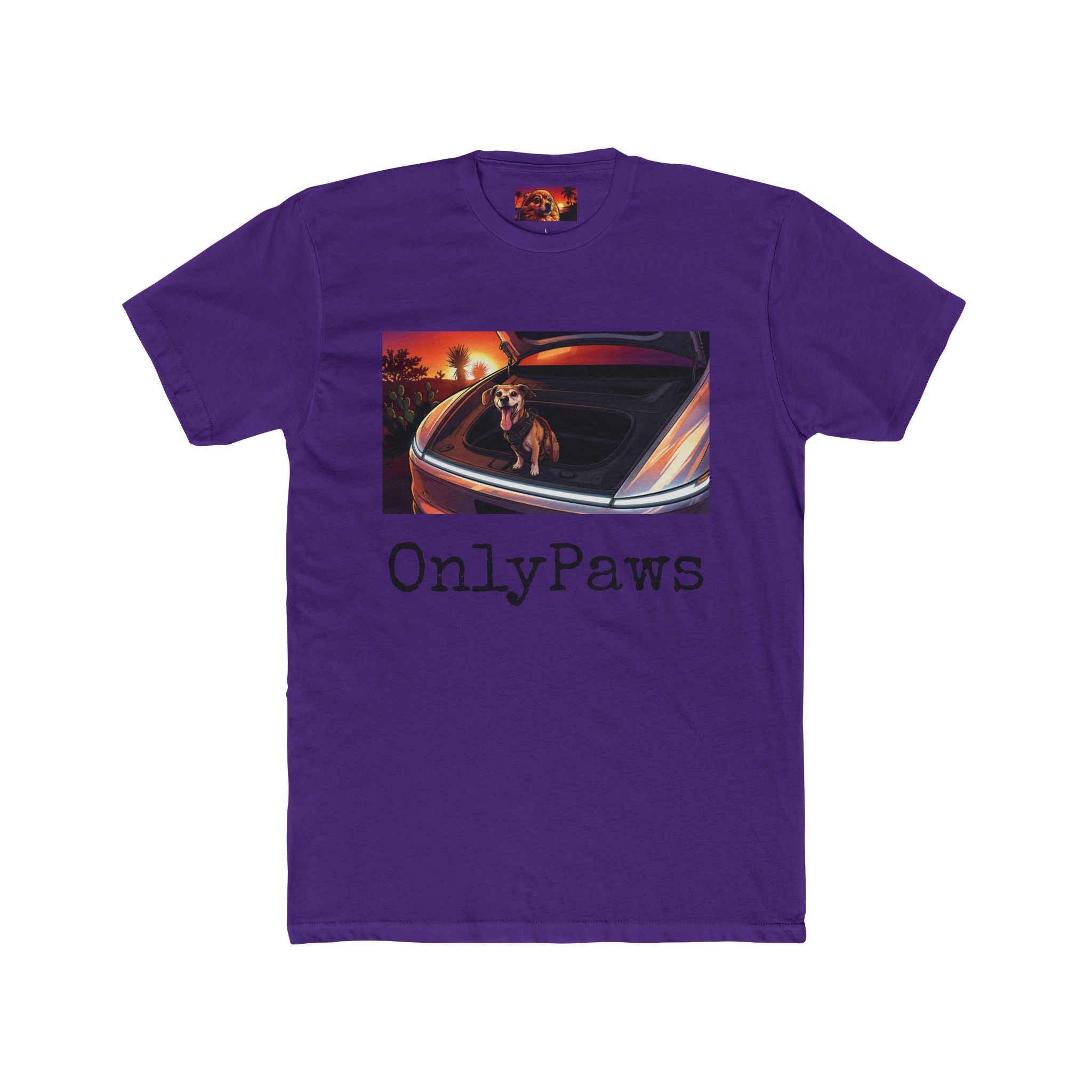 LowRider Edition OnlyPaws Sunset Dog T-Shirt