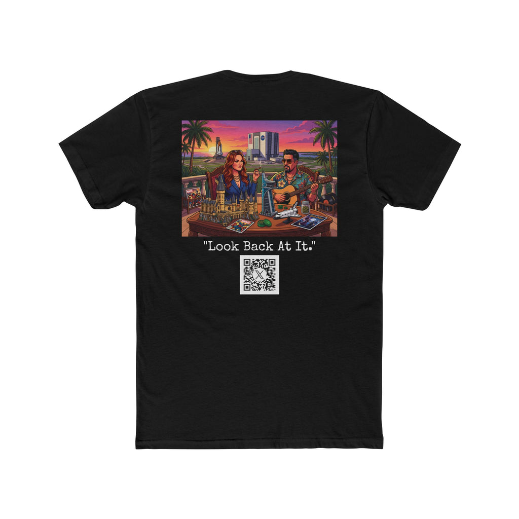 @cybrcheeks "Look back at it." Cotton T-Shirt