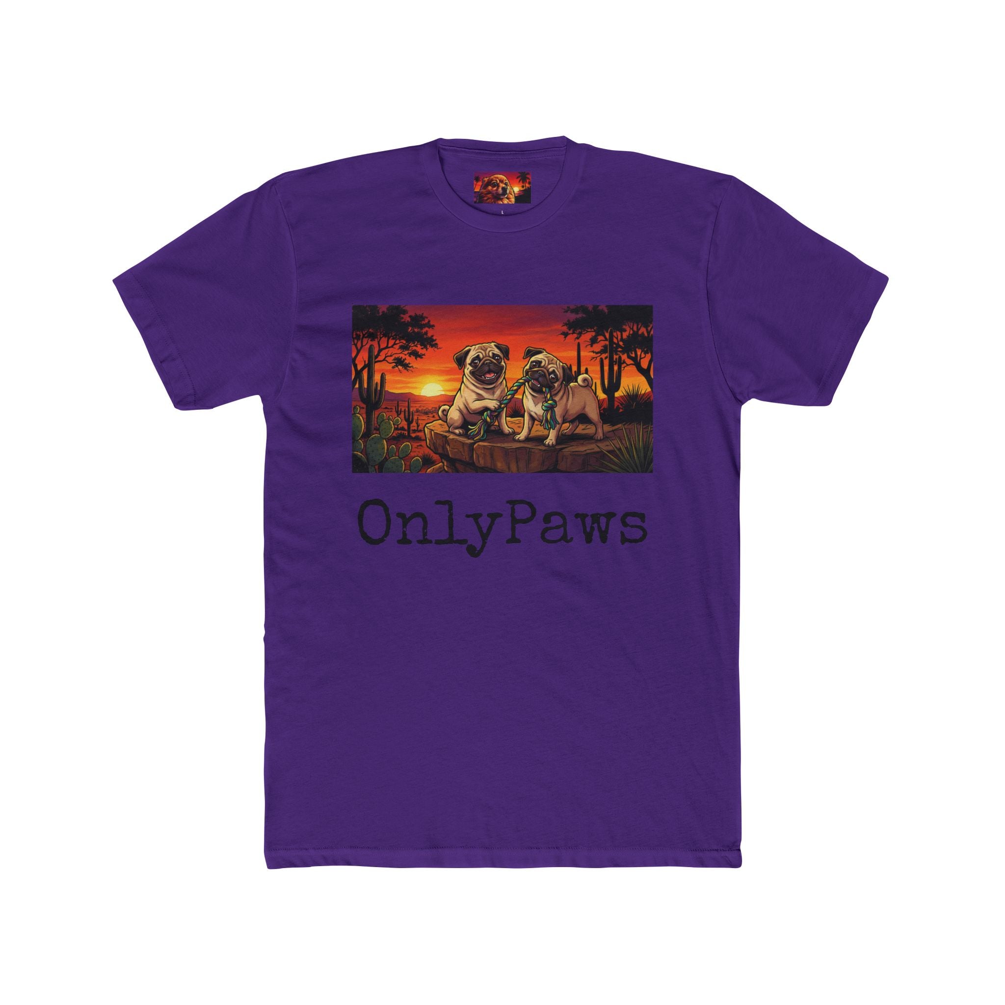 Bean and Egg Edition OnlyPaws Sunset Dog T-Shirt