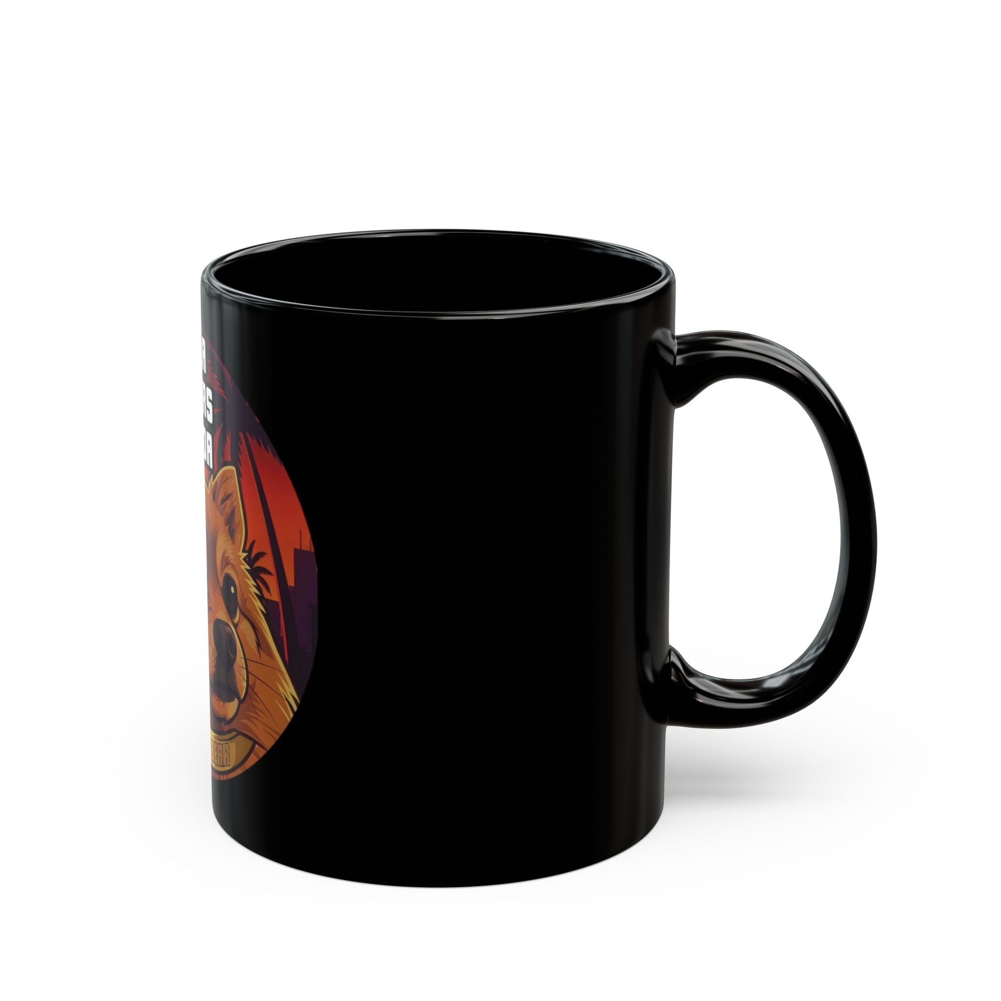 SmokehBear Mug  (Black 11oz/15oz)