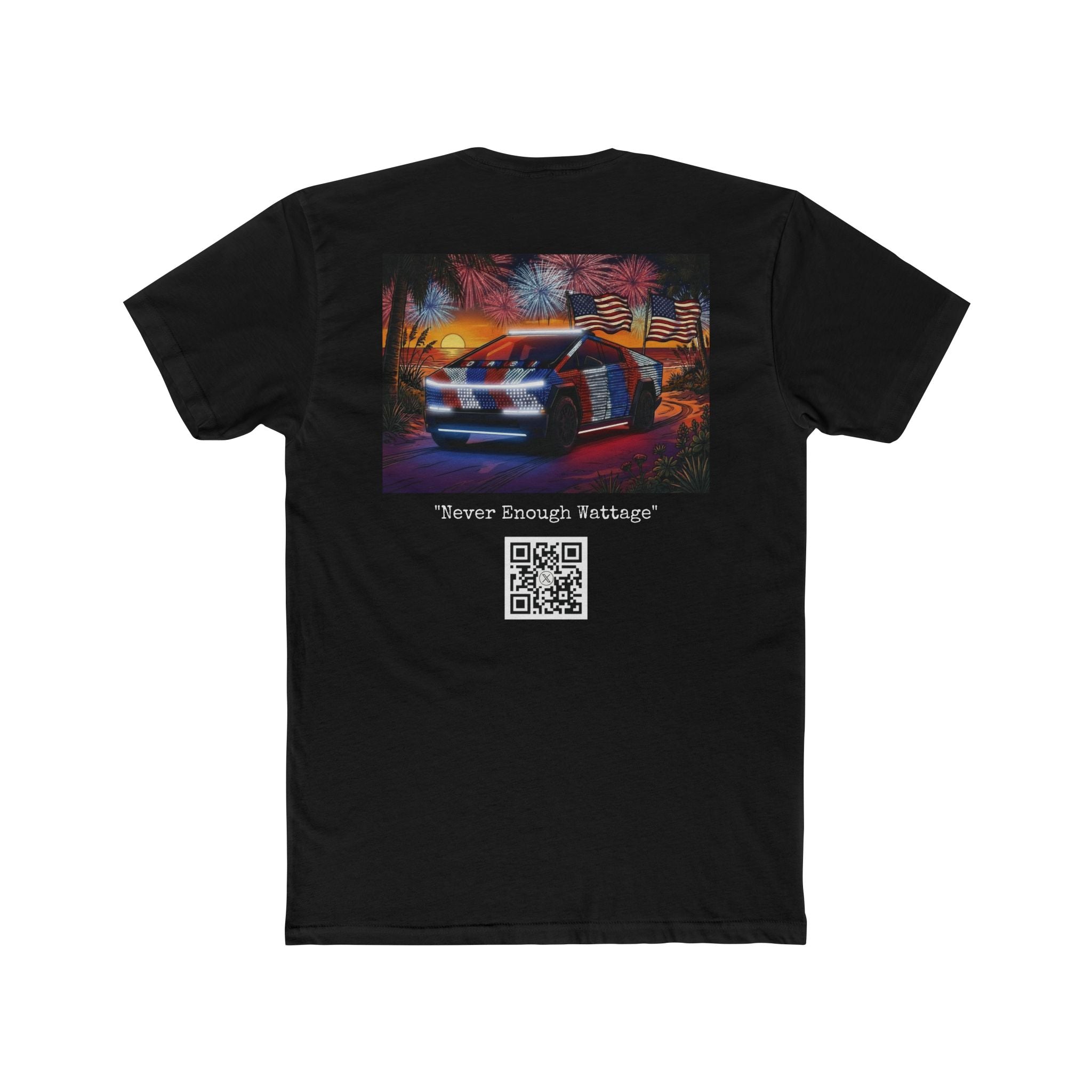 @Cyberwattage "Never Enough Wattage" Cotton Tee