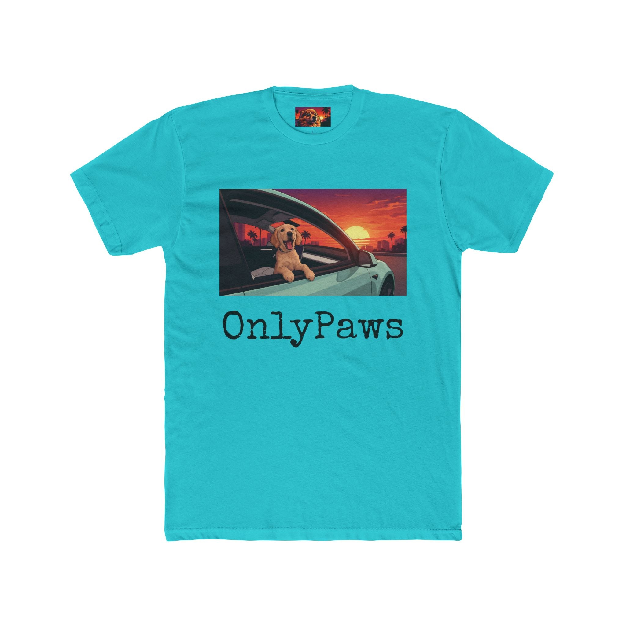 Mochi Edition OnlyPaws Sunset Dog T-Shirt