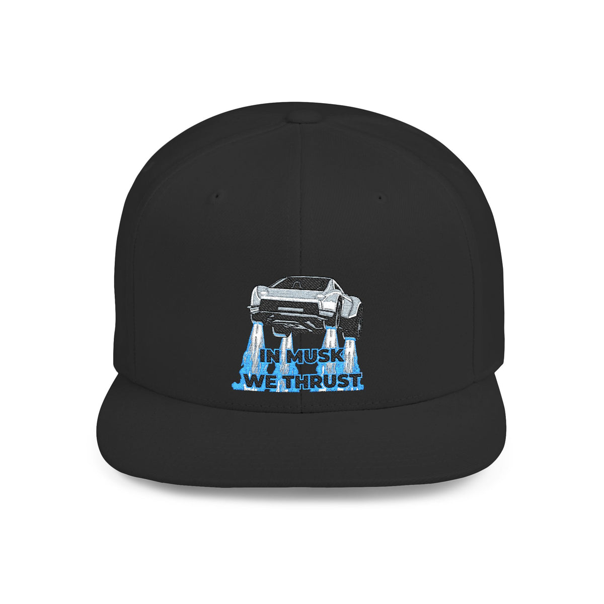 SmokehBear 'In Musk we Thrust" Roadster Flat Bill Snapback Hat