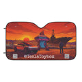 "Glow up" @TeslaToybox Car Sun Shade