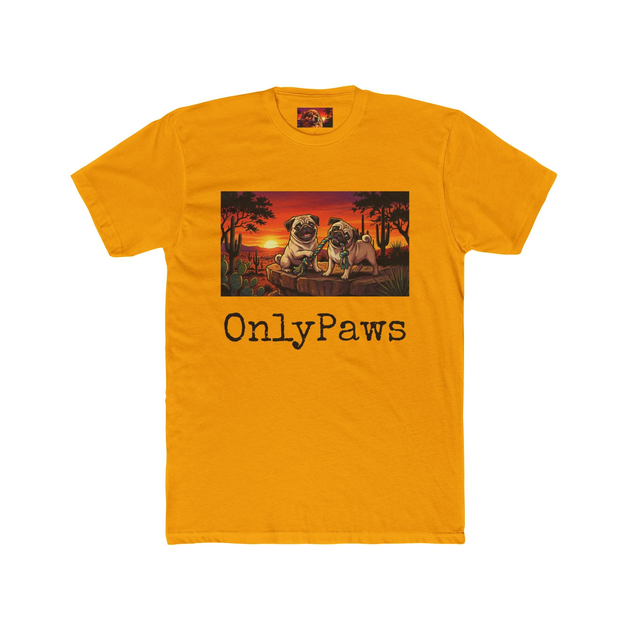 Bean and Egg Edition OnlyPaws Sunset Dog T-Shirt
