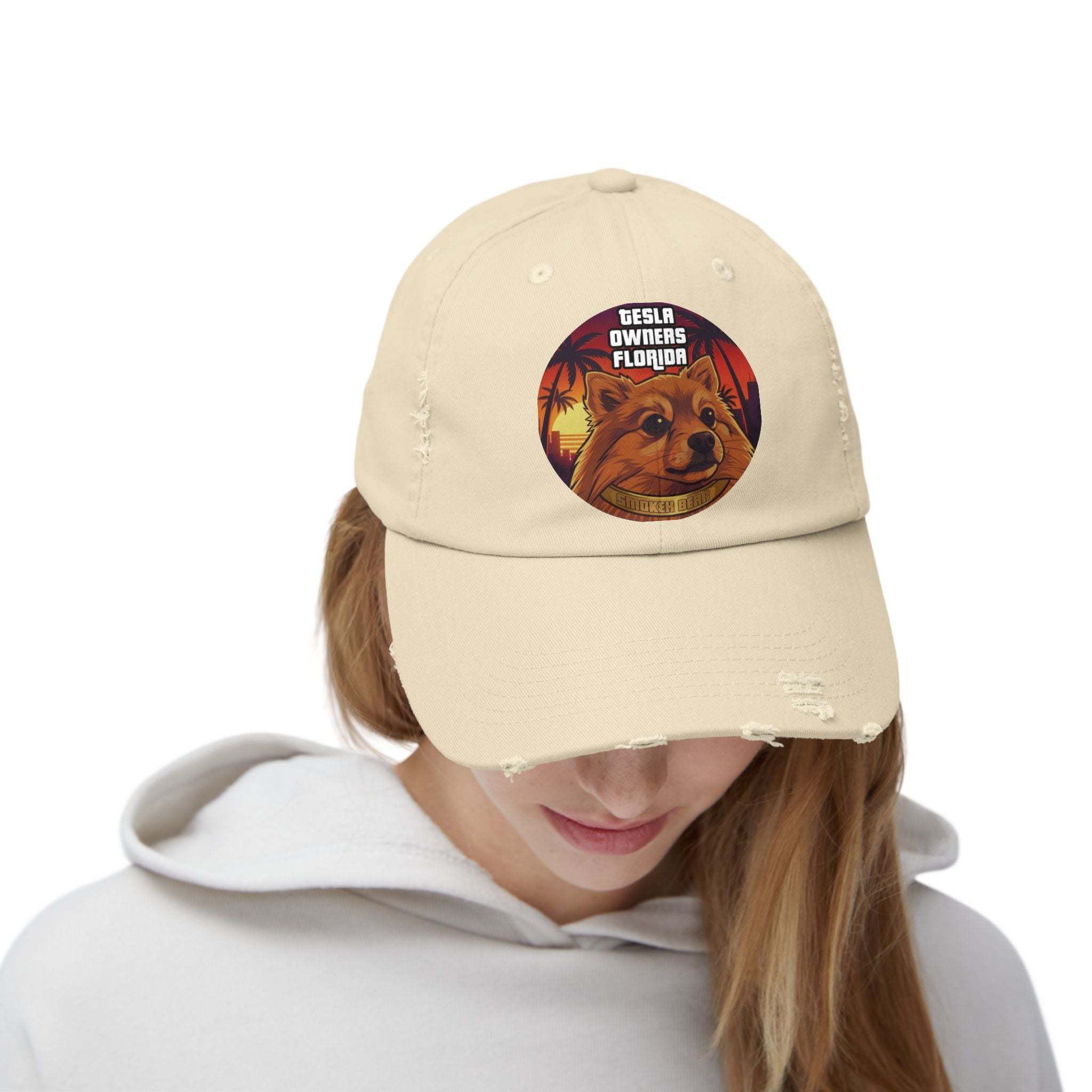 SmokehBear's Distressed Cap