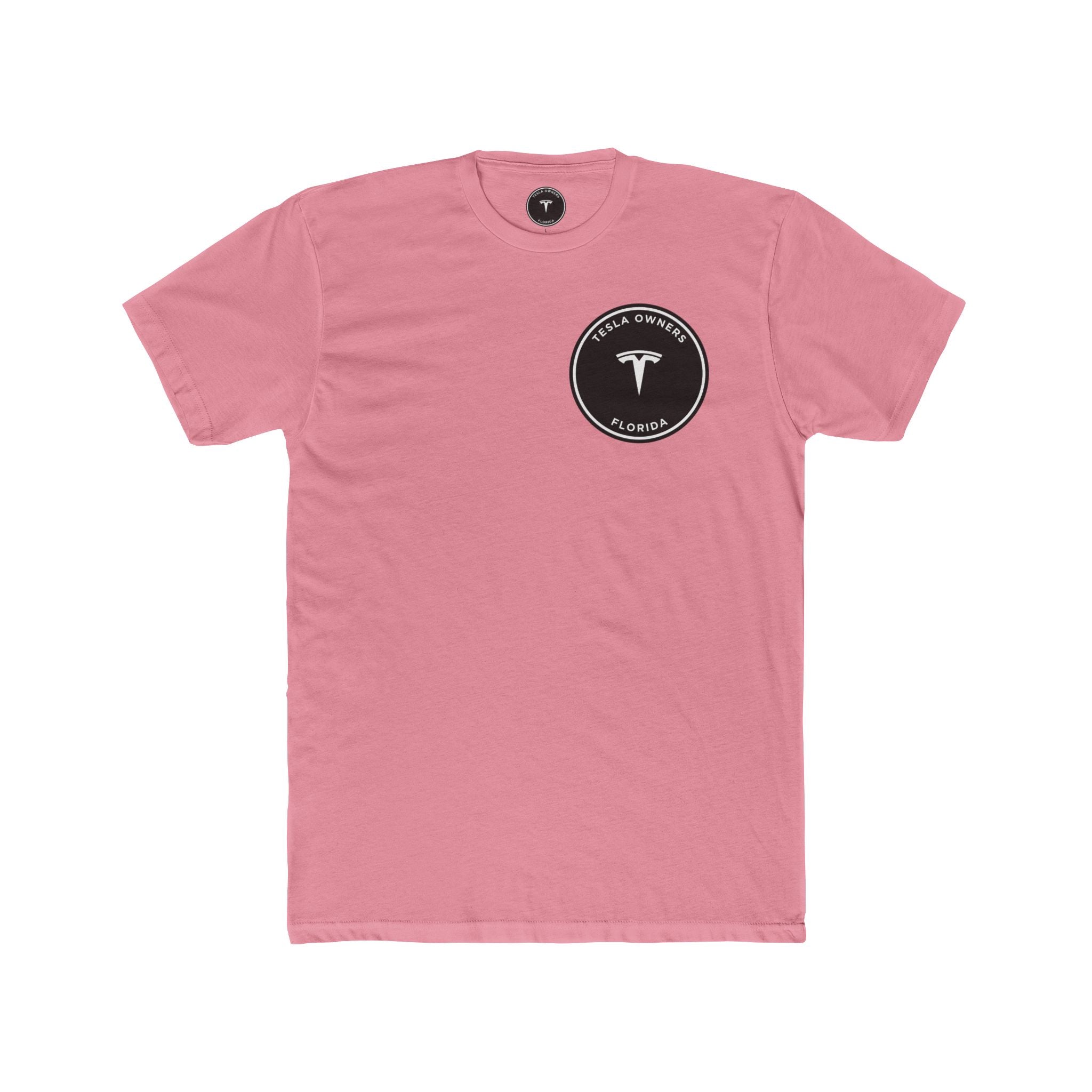 Tesla Owners Florida T-Shirt (small logo front, large back)