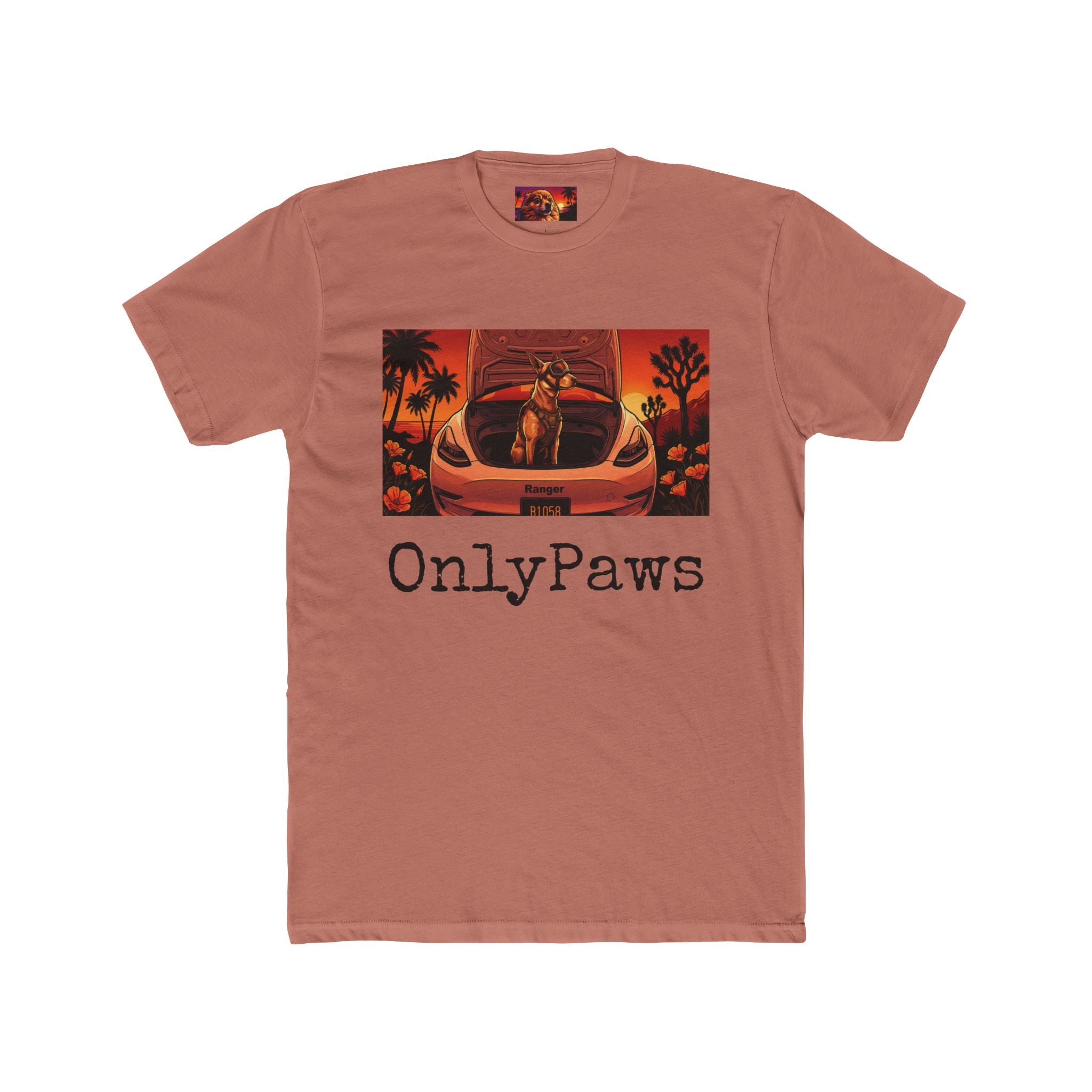 Ranger Edition OnlyPaws Sunset Dog T-Shirt