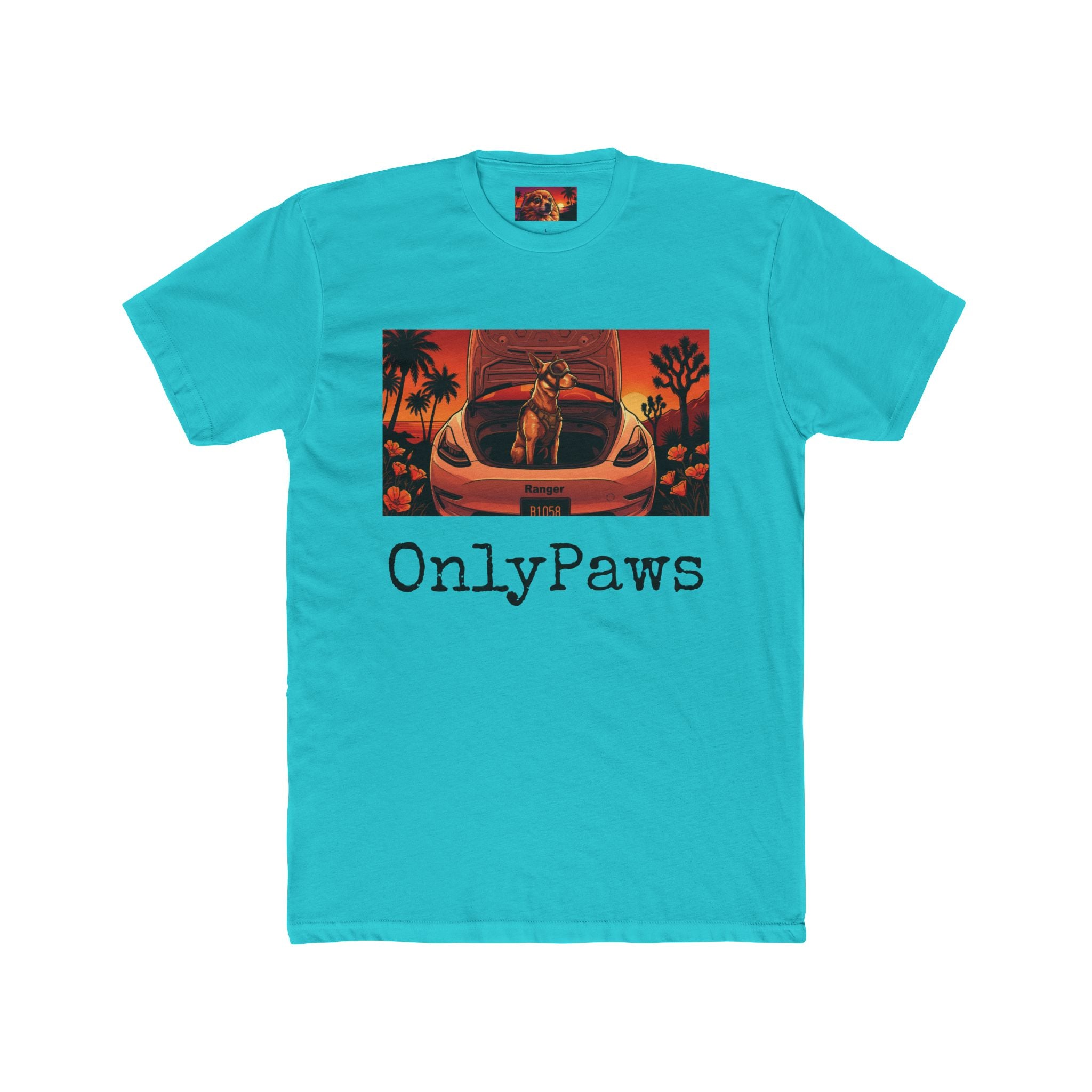 Ranger Edition OnlyPaws Sunset Dog T-Shirt