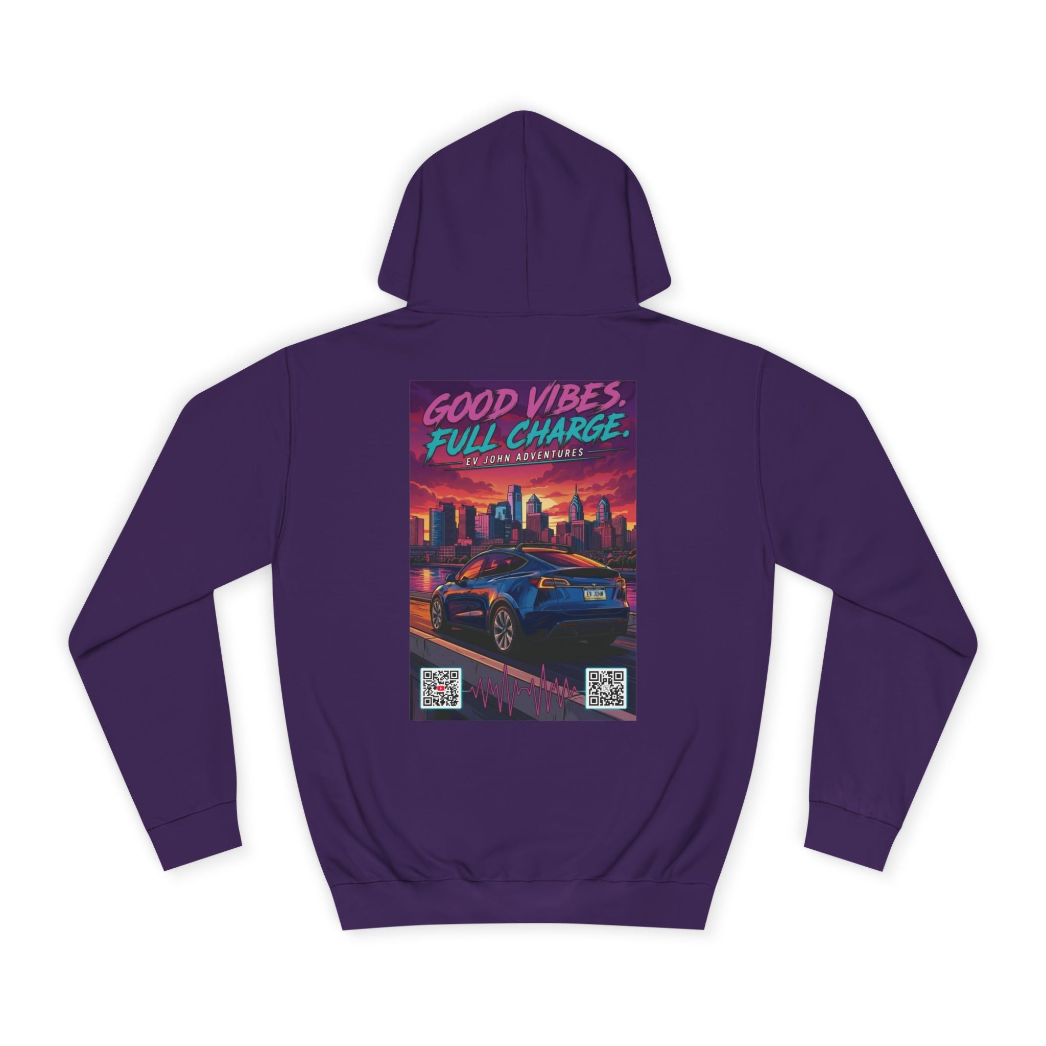 @Its_EV_John — "Good Vibes. Full Charge." Pullover (with pockets)