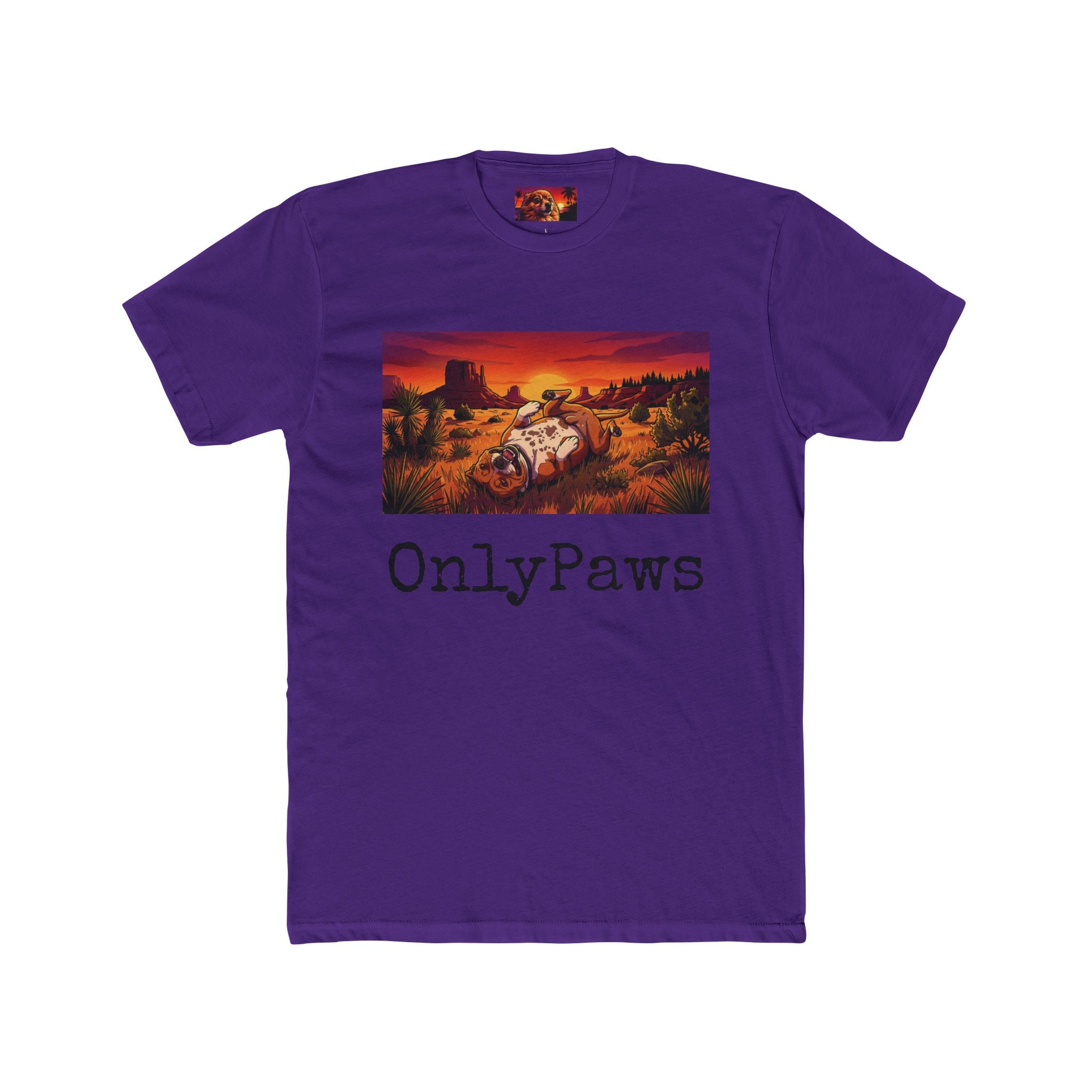 Ron Edition OnlyPaws Sunset Dog T-Shirt