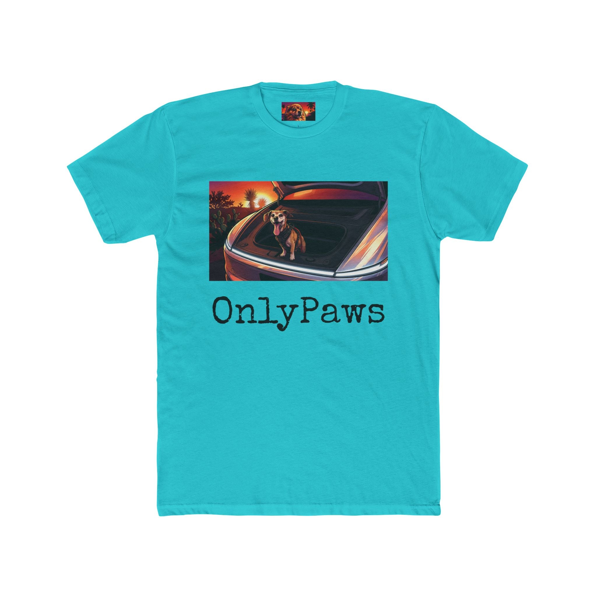 LowRider Edition OnlyPaws Sunset Dog T-Shirt