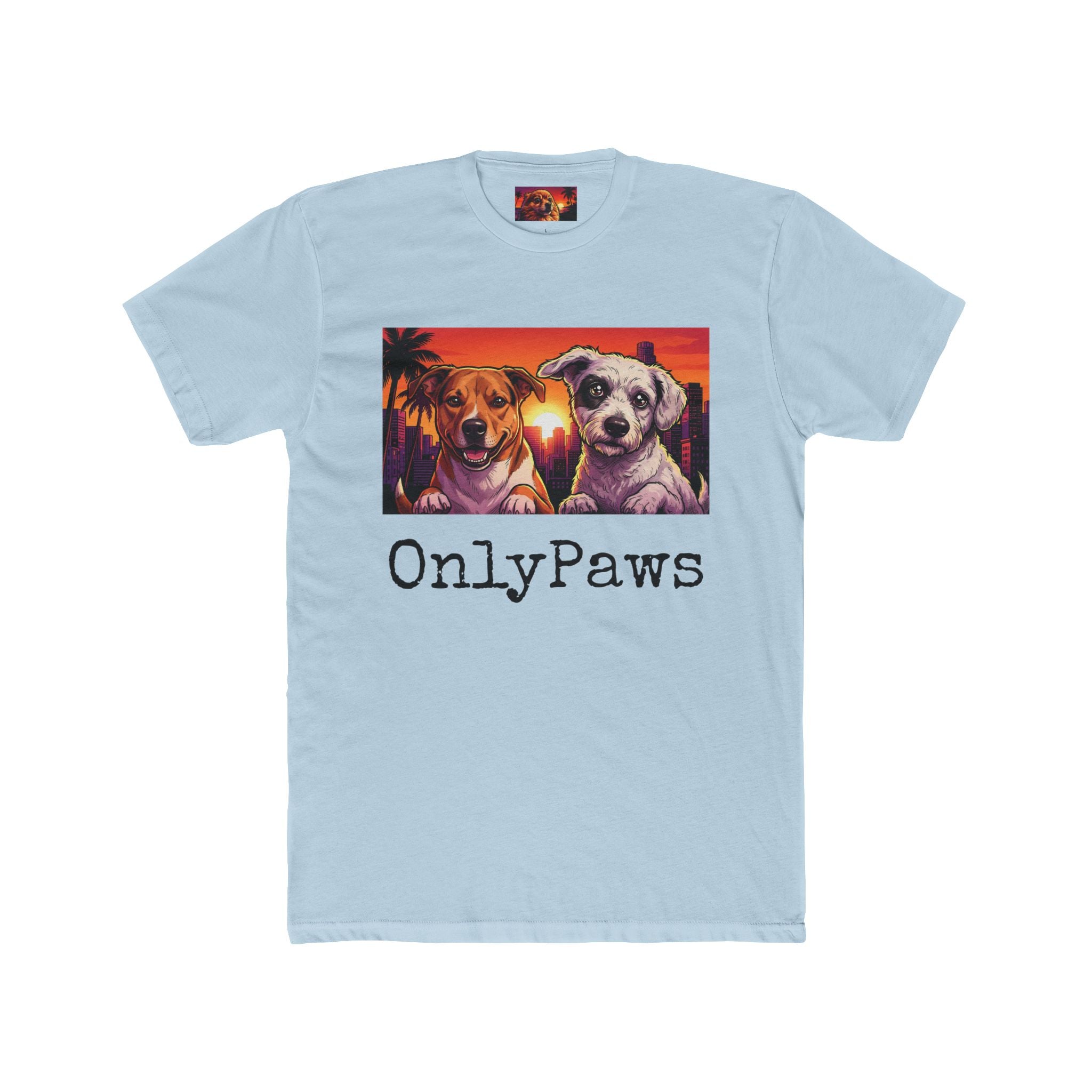 Oakley and Buster OnlyPaws Sunset Dog Tee