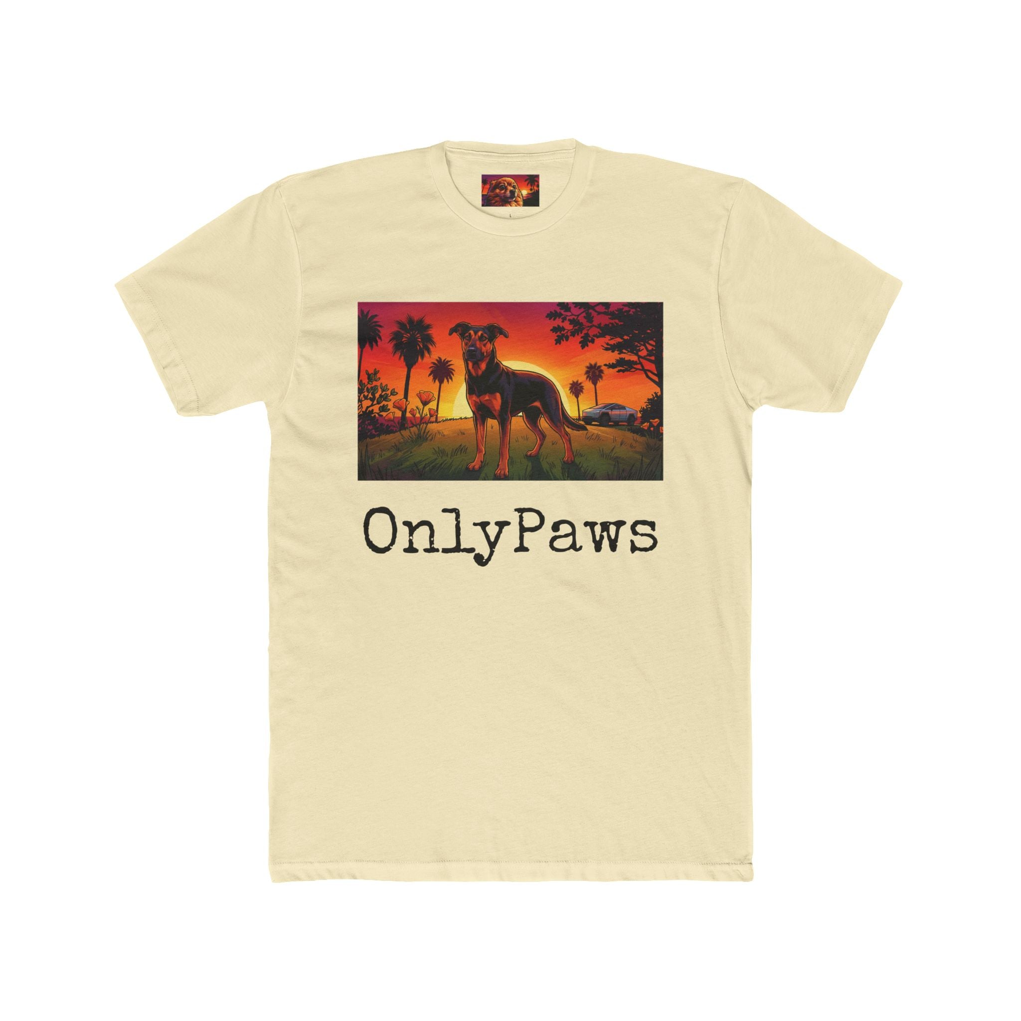 Princess Leia Edition OnlyPaws Sunset Dog T-Shirt