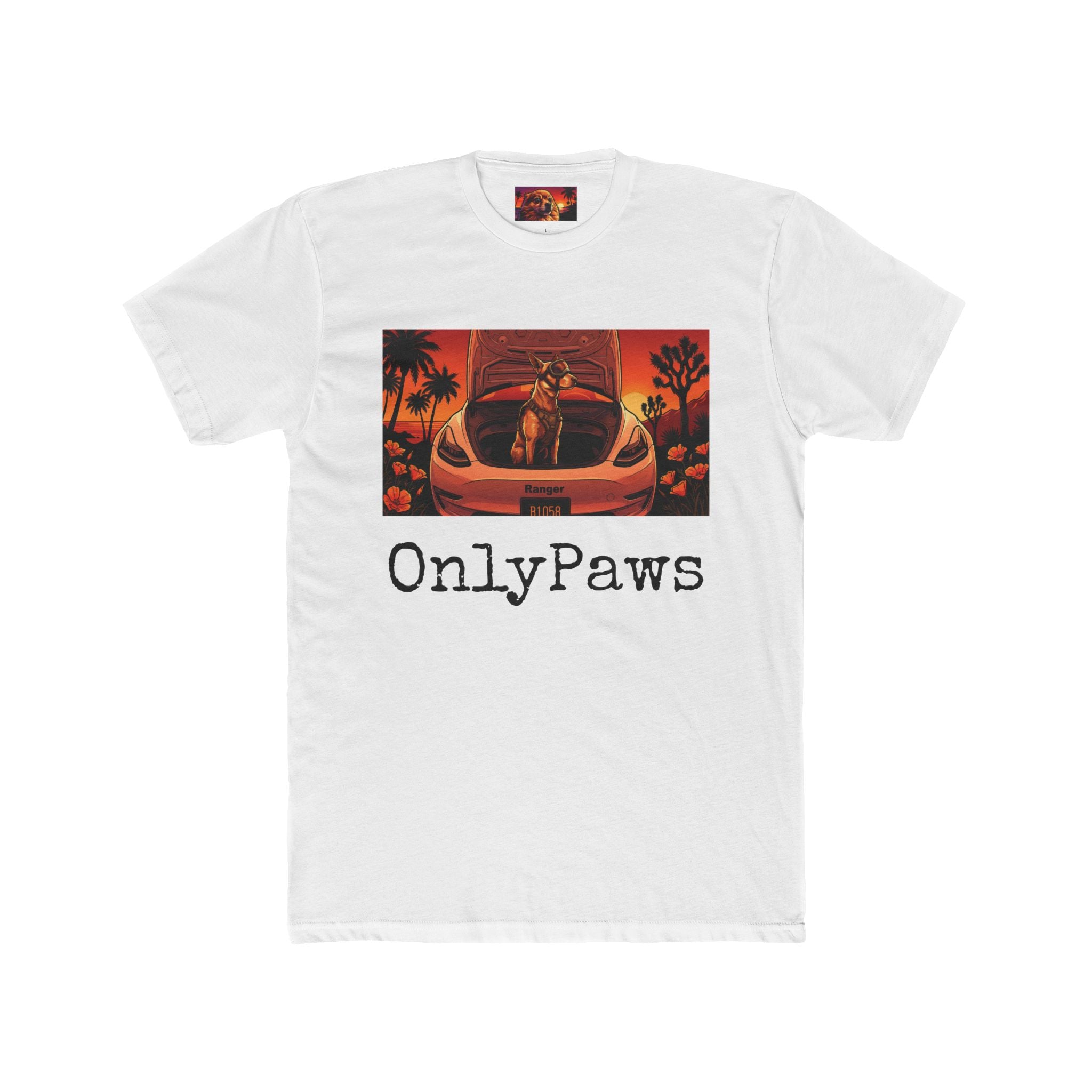 Ranger Edition OnlyPaws Sunset Dog T-Shirt