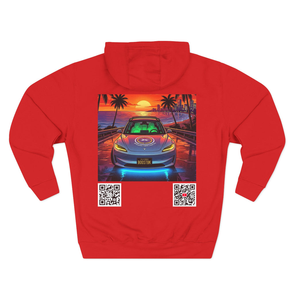 @TeslaTim2 Glow Up Hoodie (Color Variants)