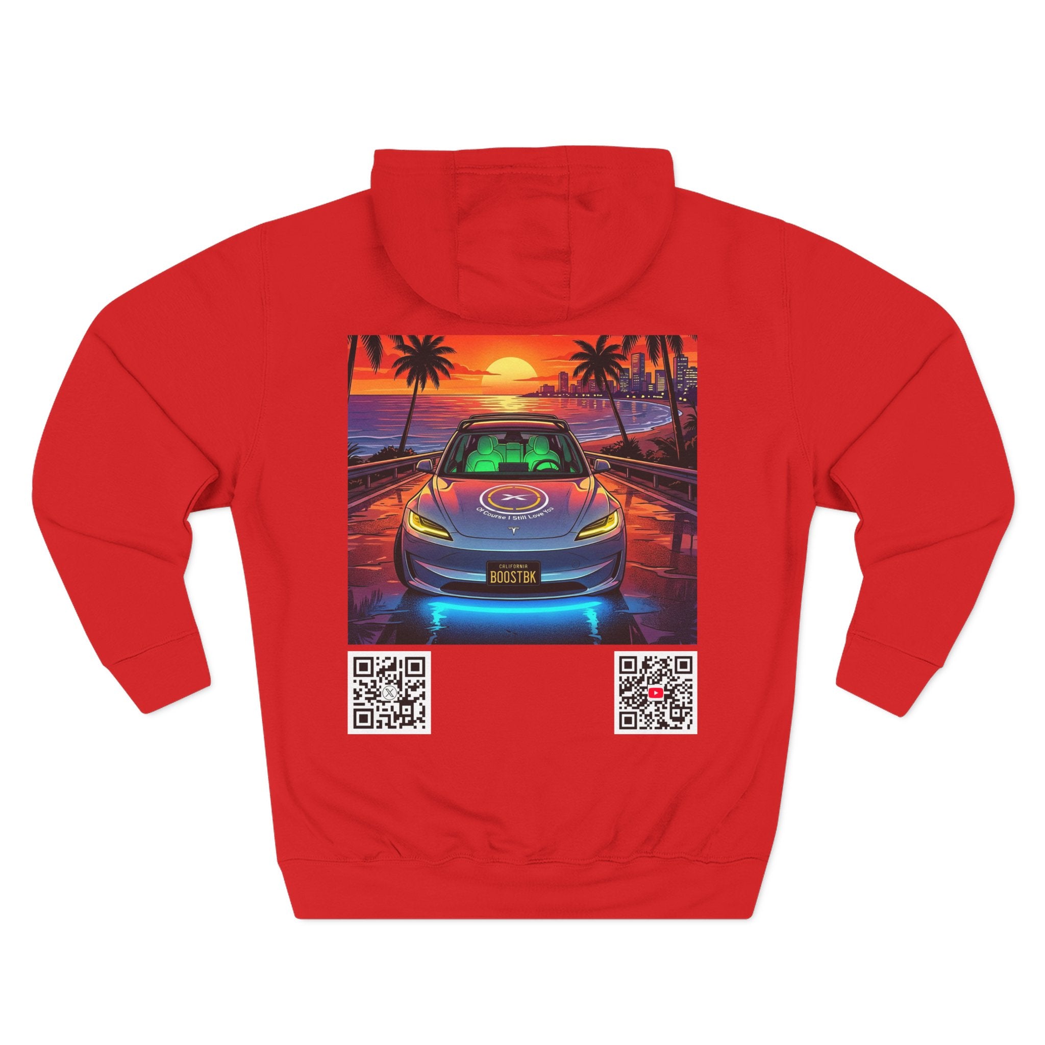 @TeslaTim2 Glow Up Hoodie (Color Variants)