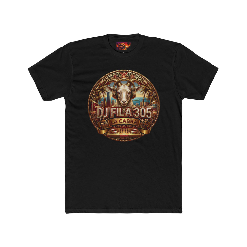DJ Fila 305 "La Cabra." Cotton T-Shirt