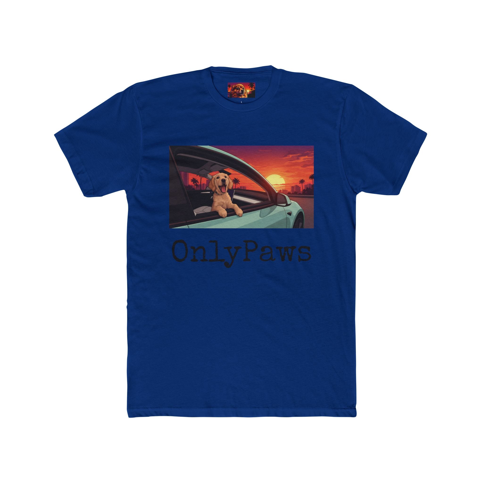 Mochi Edition OnlyPaws Sunset Dog T-Shirt