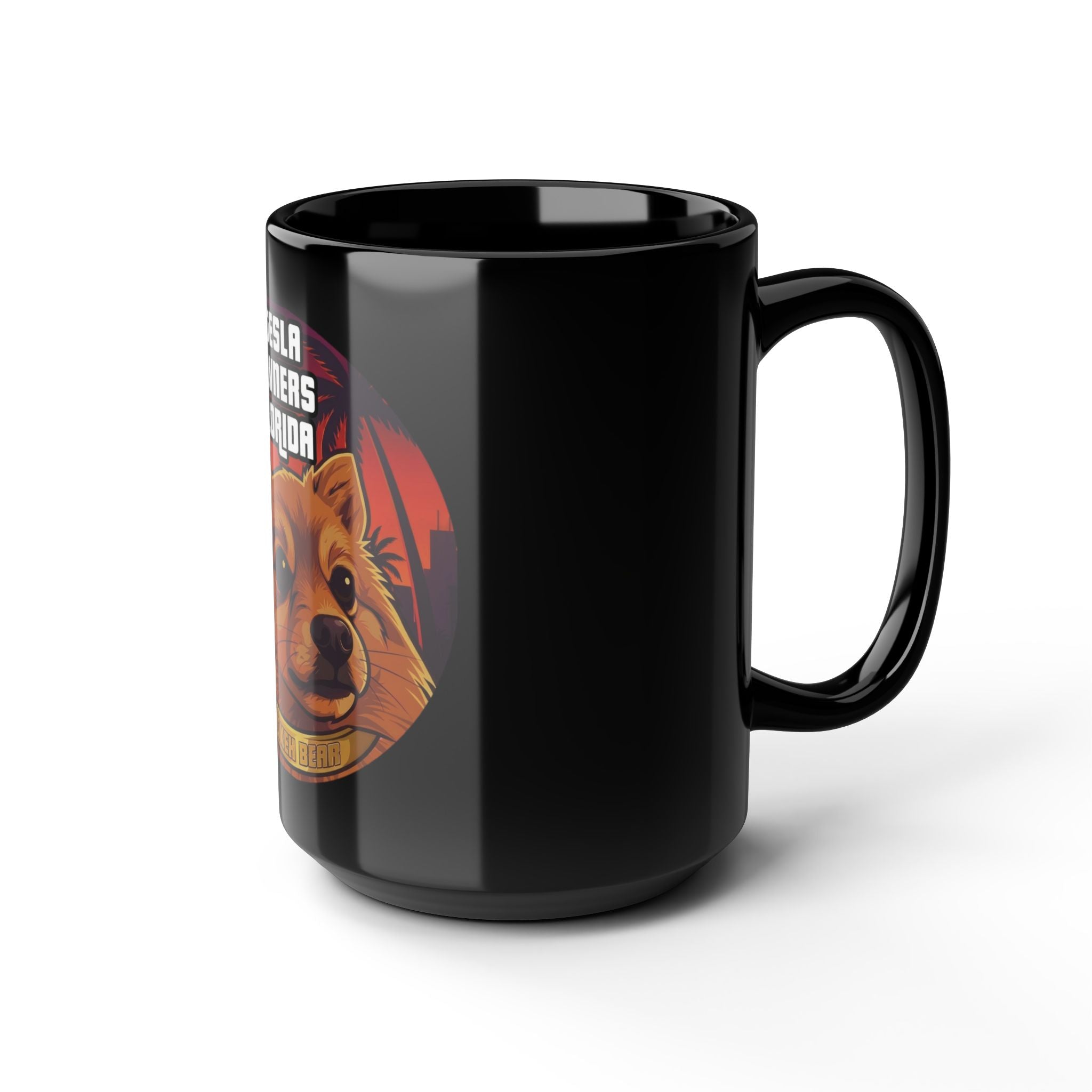SmokehBear Mug  (Black 11oz/15oz)