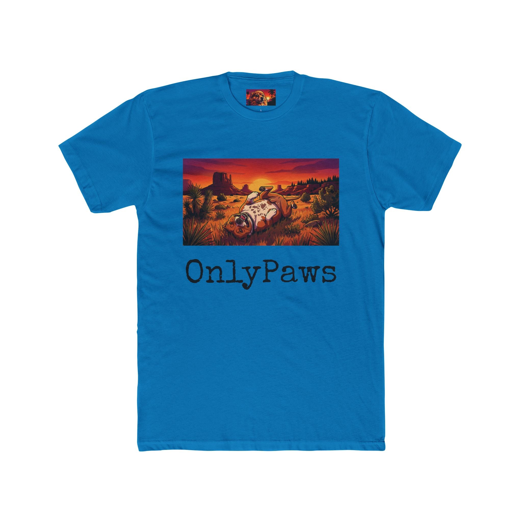 Ron Edition OnlyPaws Sunset Dog T-Shirt