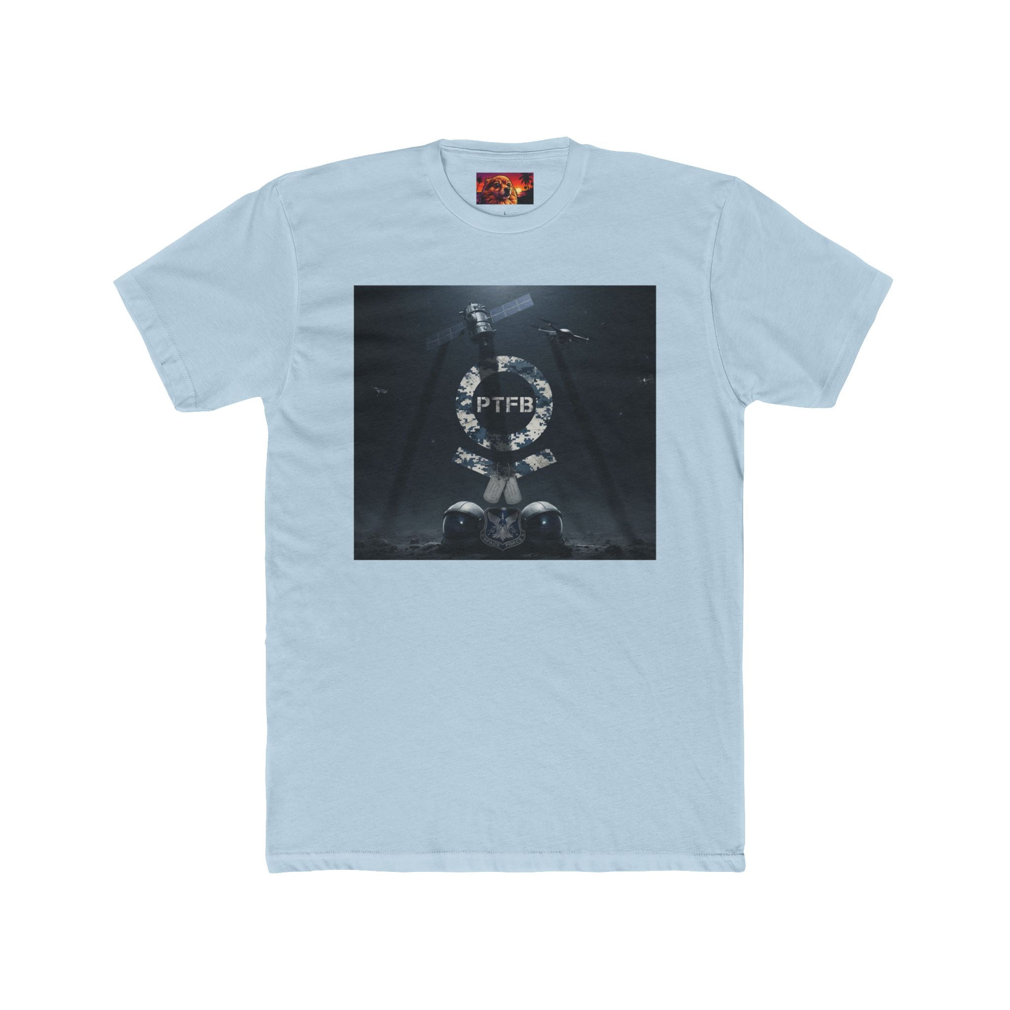 PTFB Spaceforce Cotton Crew Tee