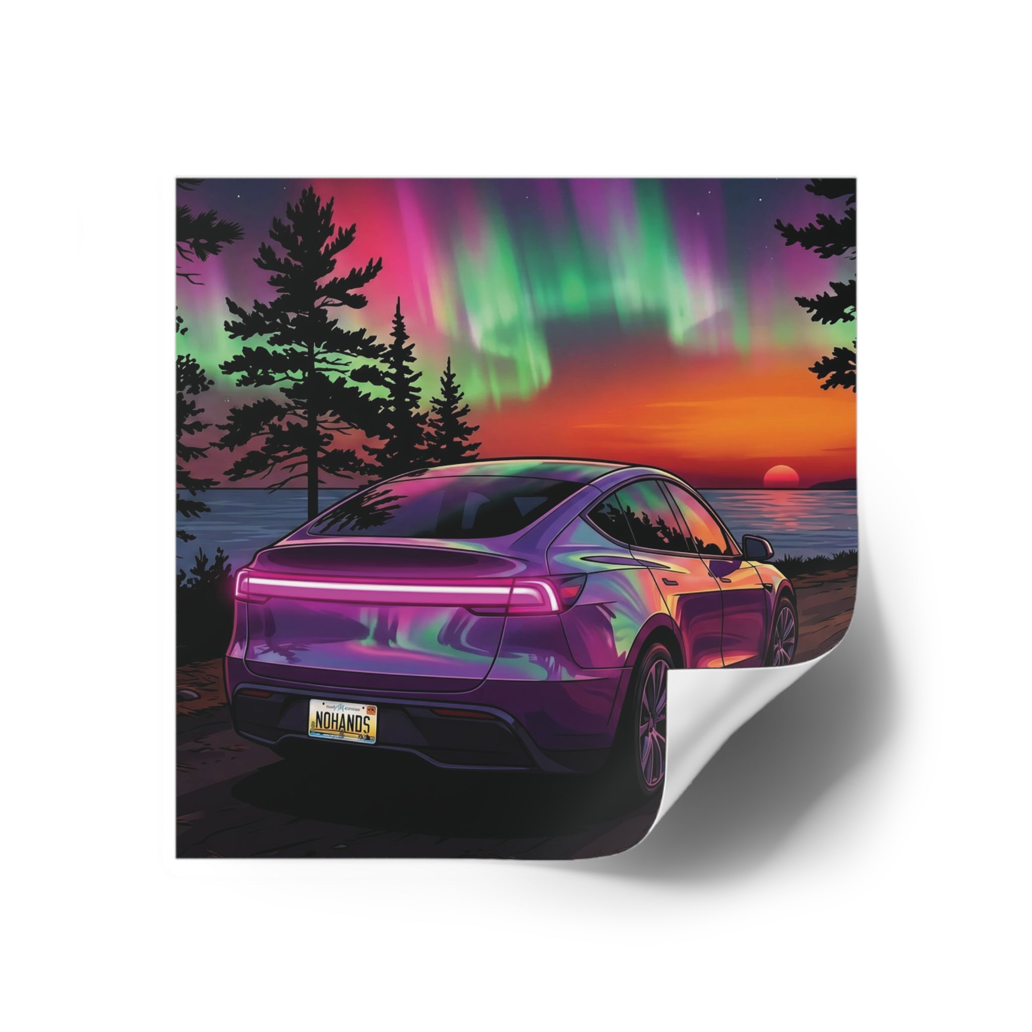 @JuniperDriver — NOHANDS. stickers (Indoor/Outdoor)