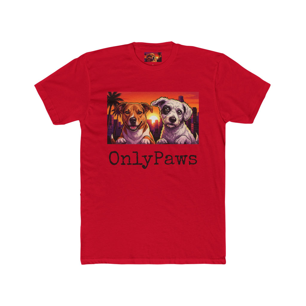Oakley and Buster OnlyPaws Sunset Dog Tee